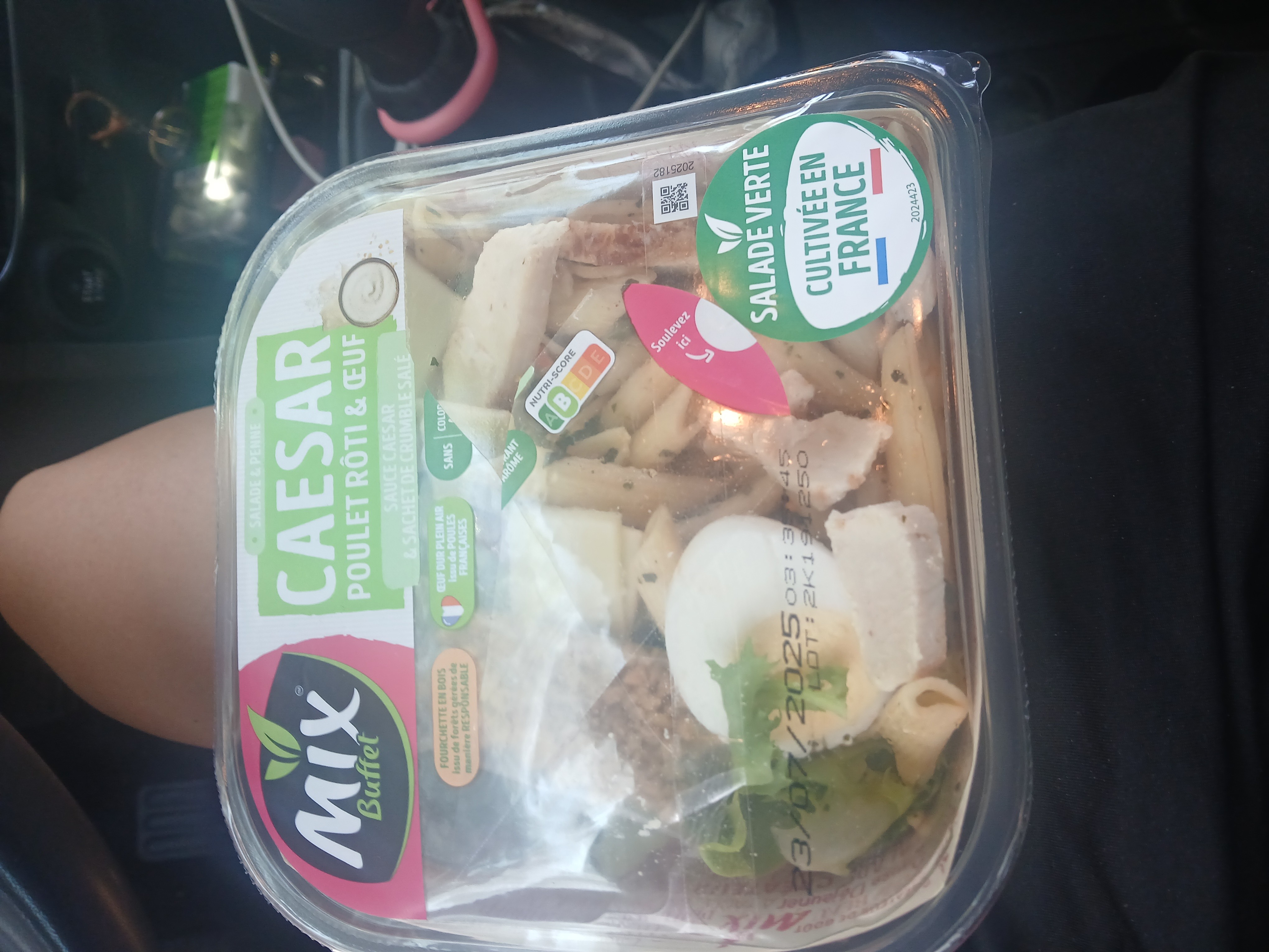 Salade César poulet œuf