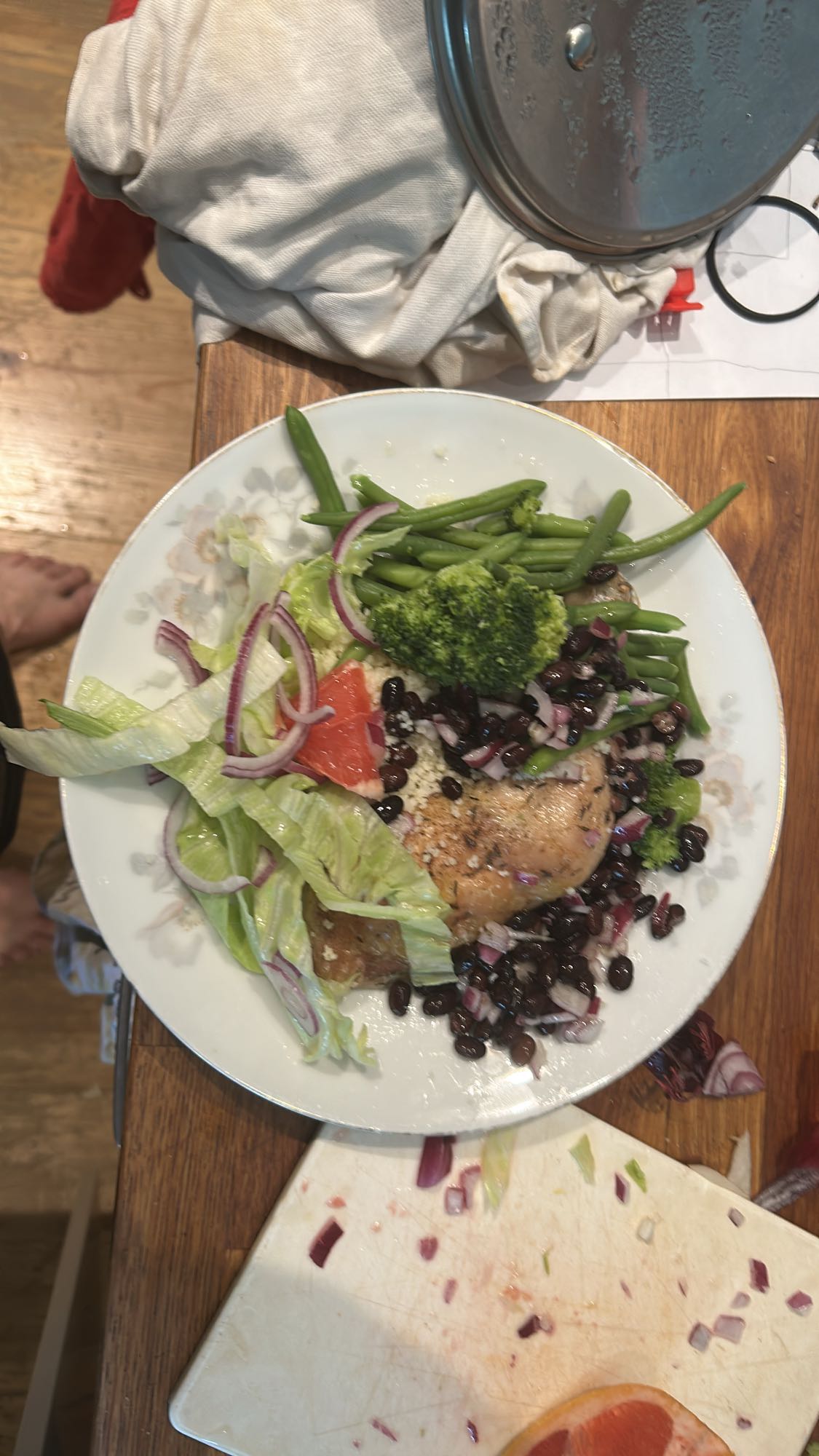 Kyckling med grönsaker