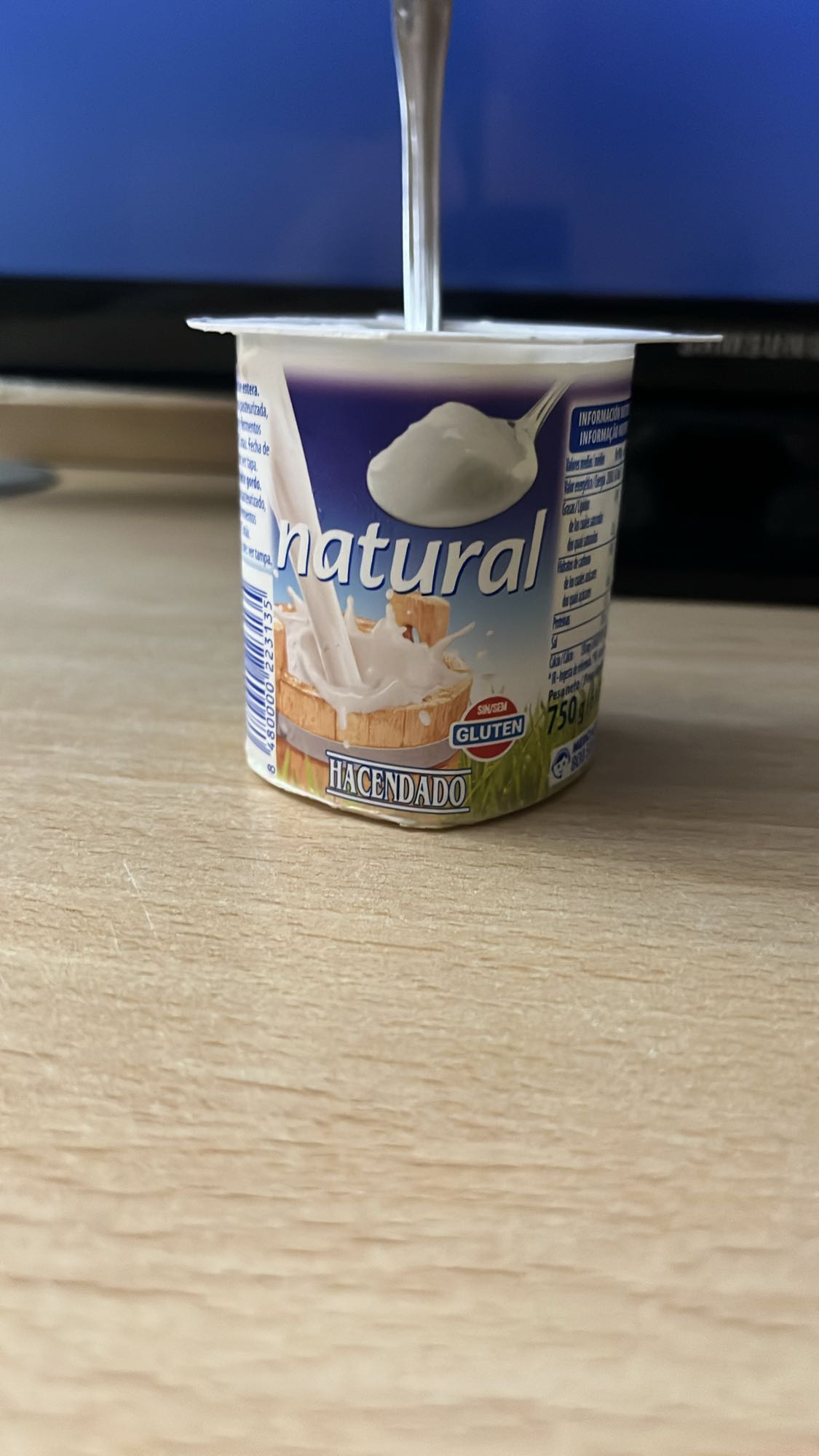yogur natural