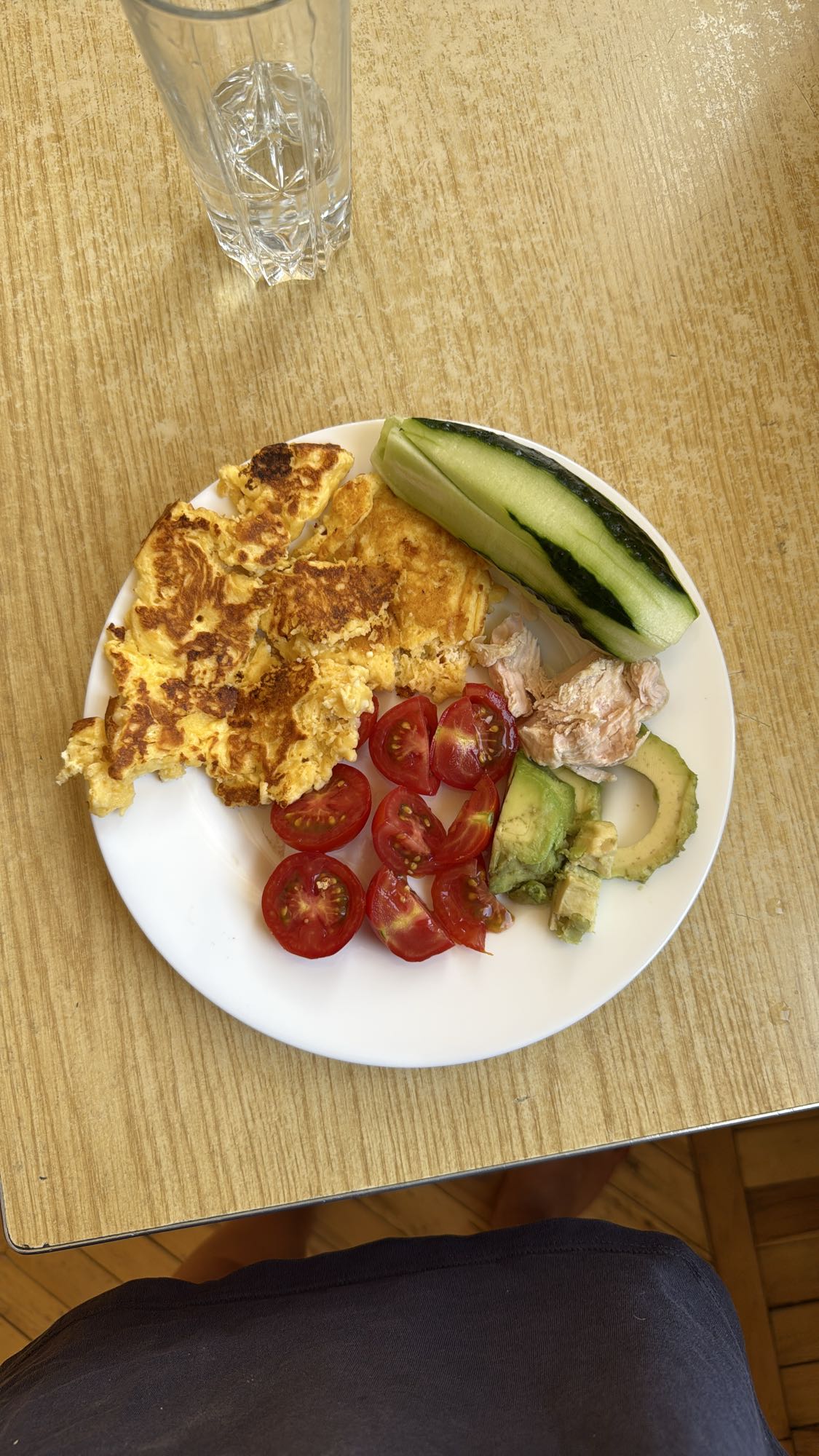 Омлет с овощами