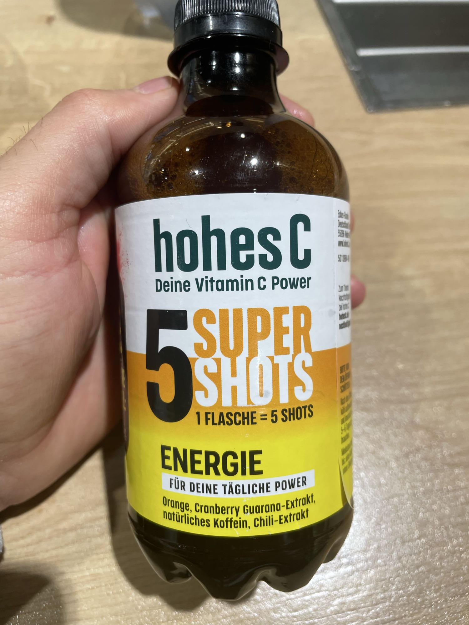 Hohes C Energie Shot