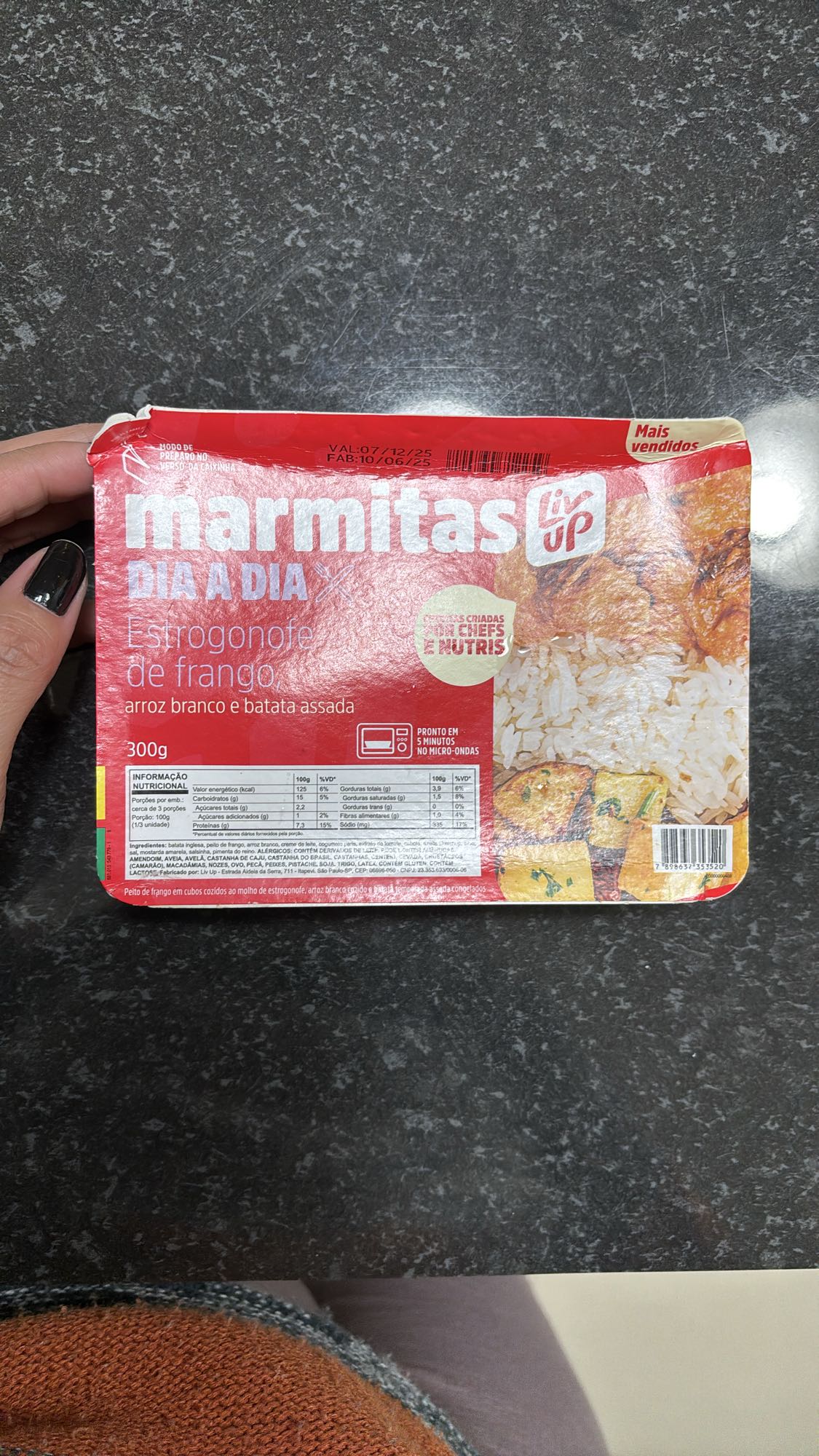 Estrogonofe de frango