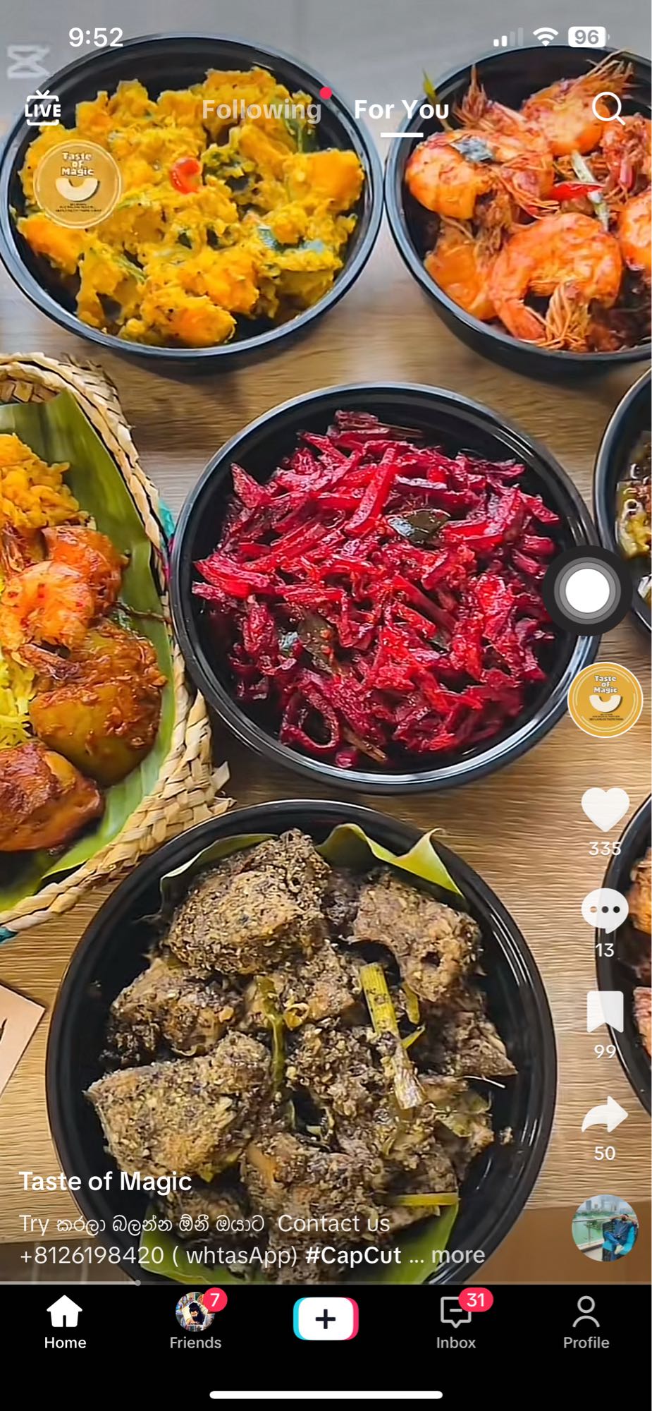 Sri Lankan Rice Combo