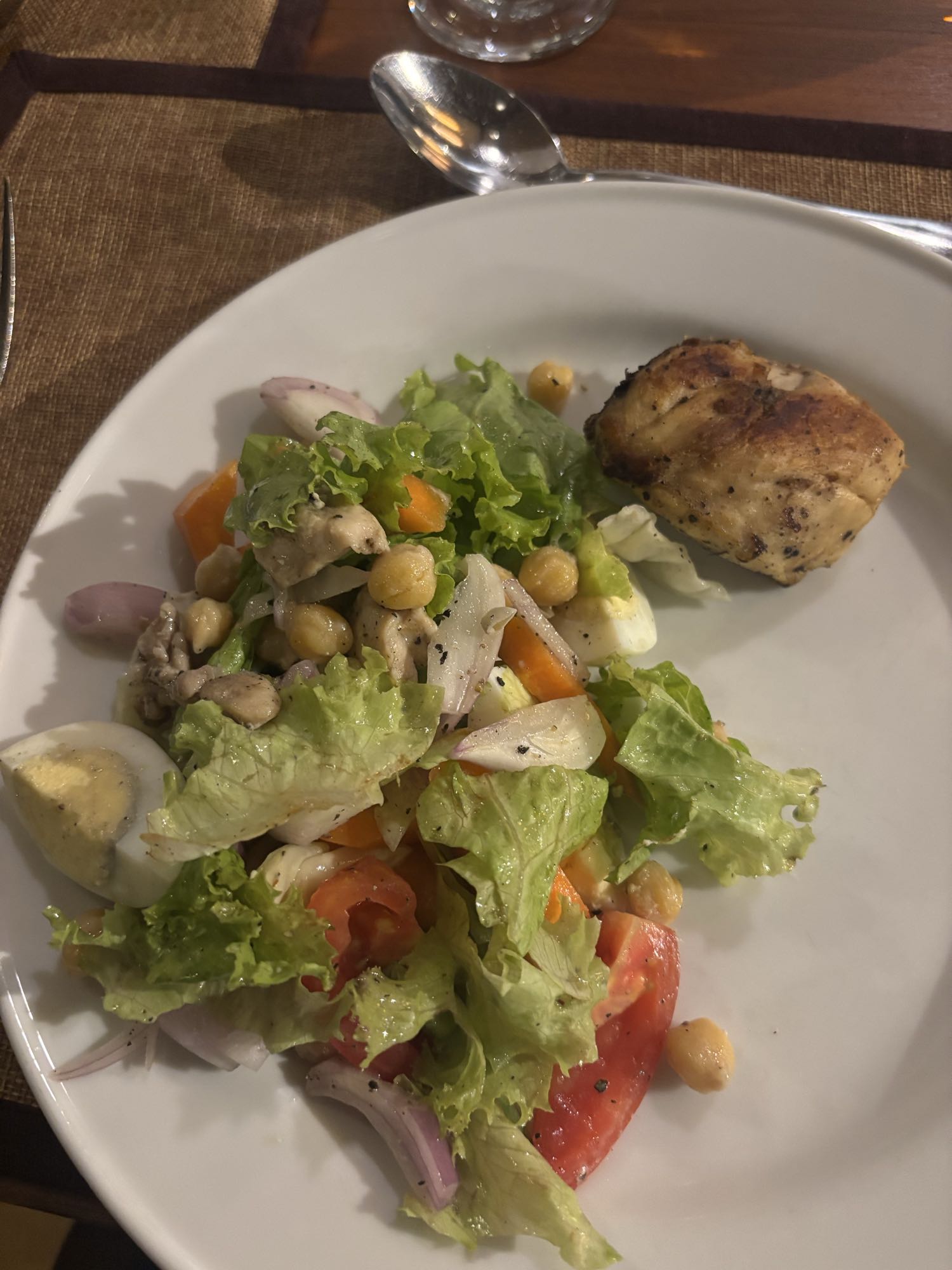 Grilled Chicken Salad Plate