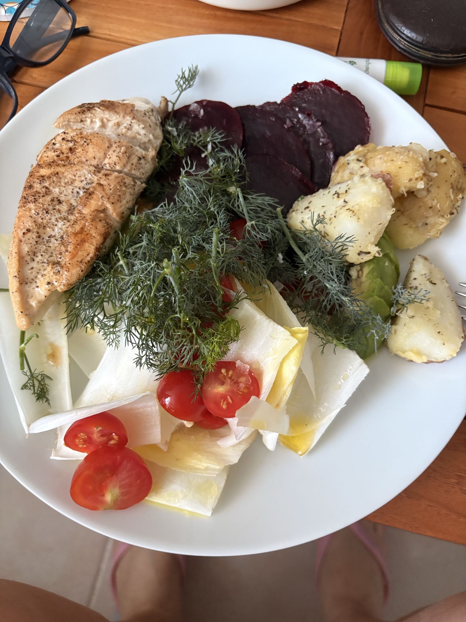 Chicken and Veggie Plate