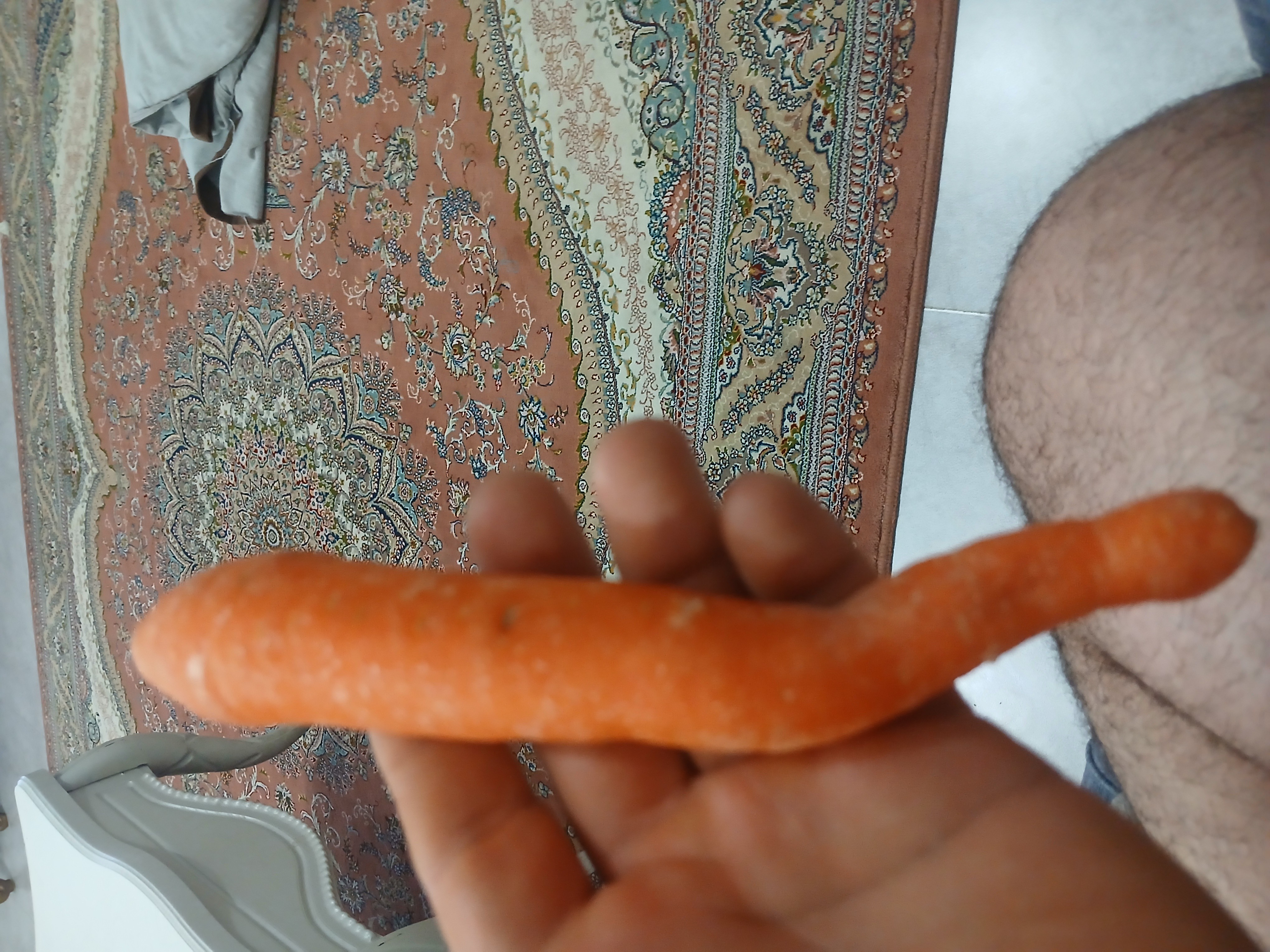 Raw Carrot Snack