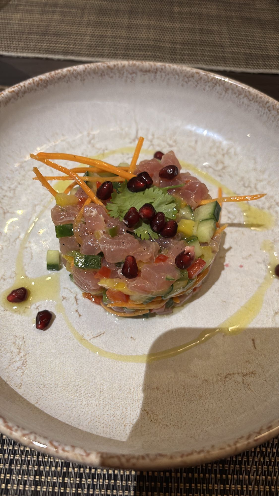 Tartare de thon frais