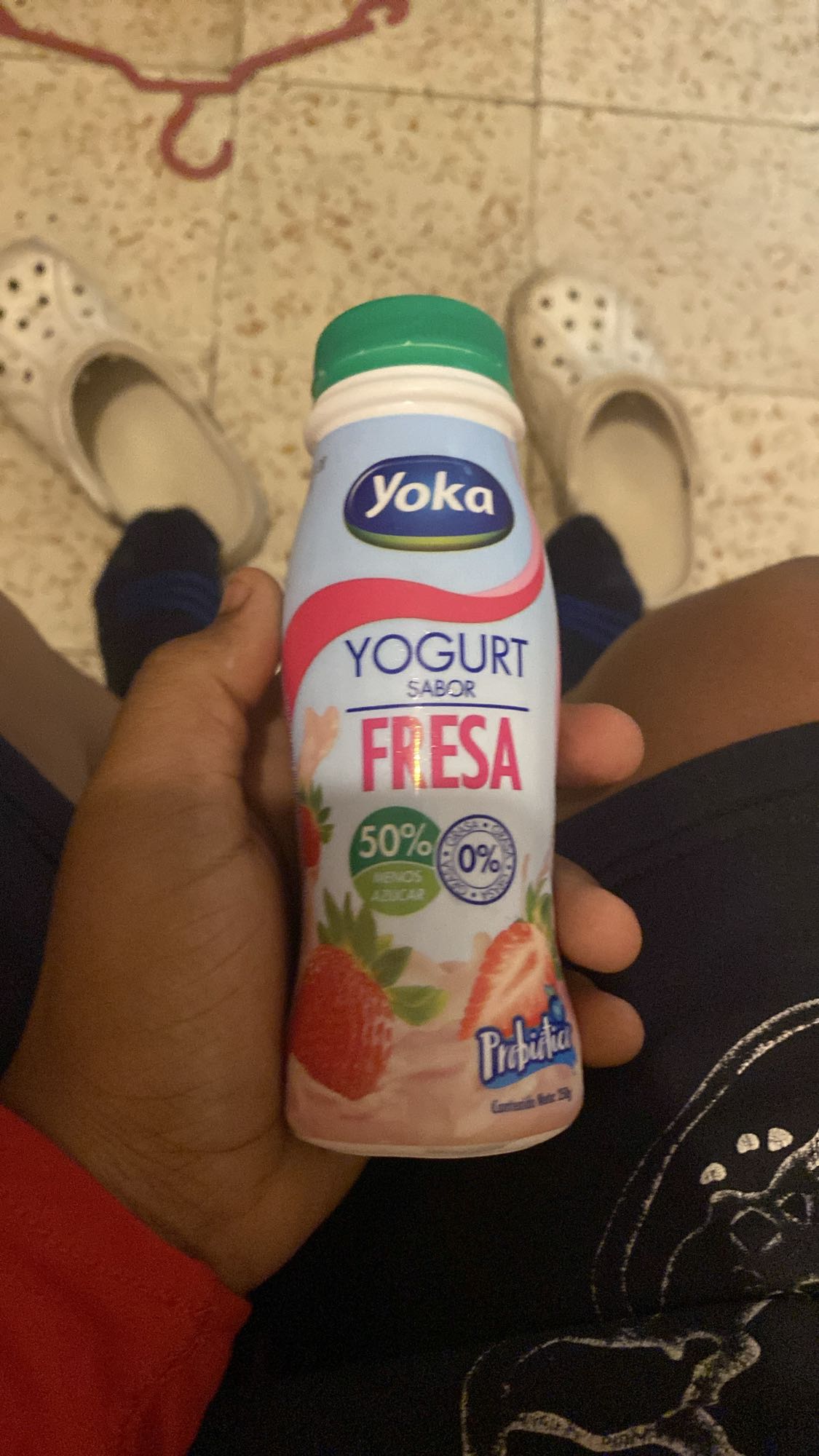 Yogur de fresa Yoka
