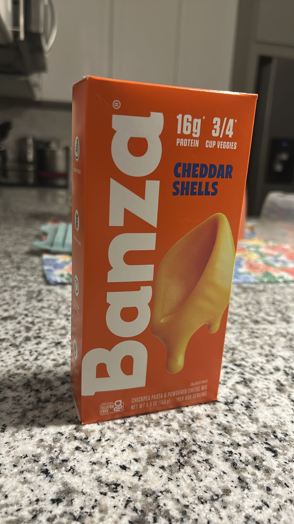 Banza Cheddar Shells