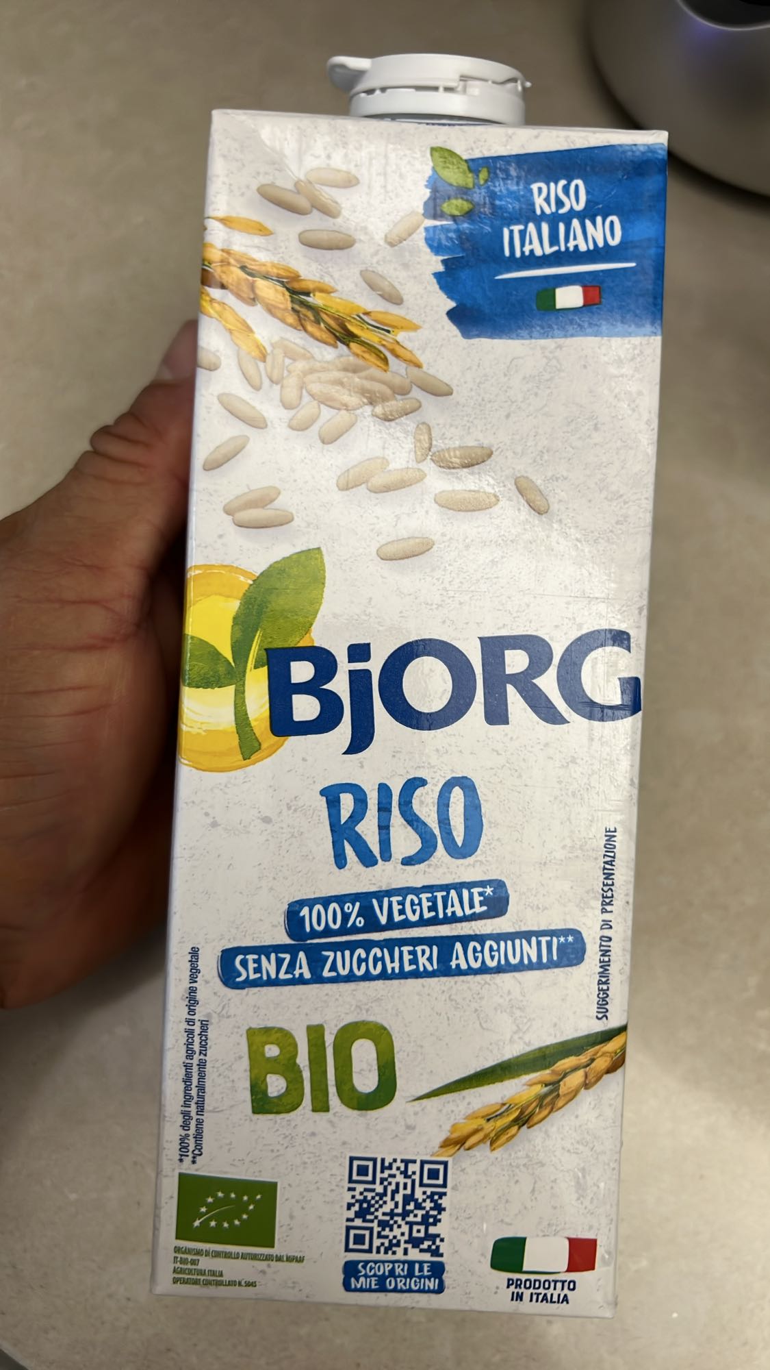 Latte di riso bio