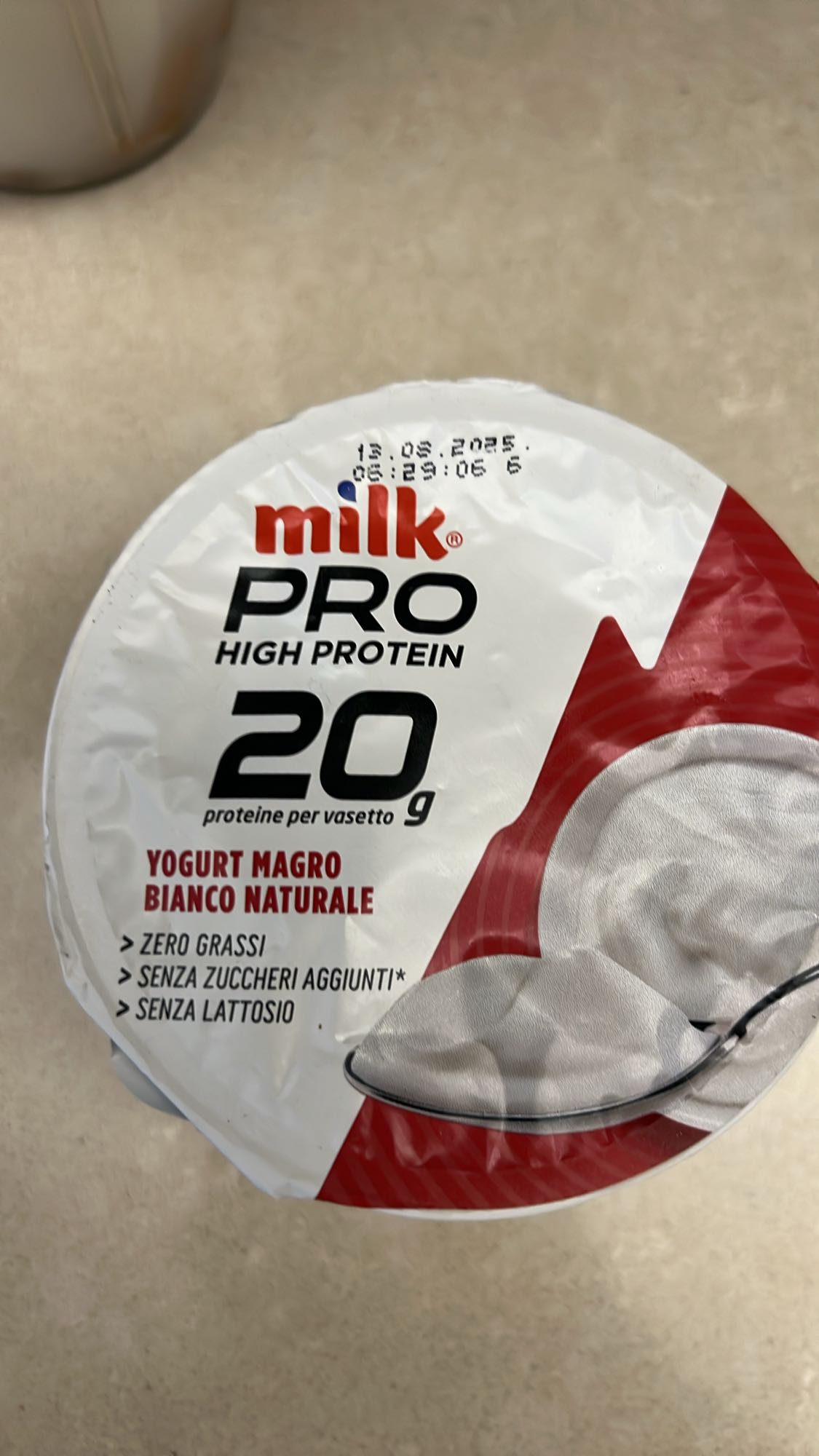 Yogurt magro proteico