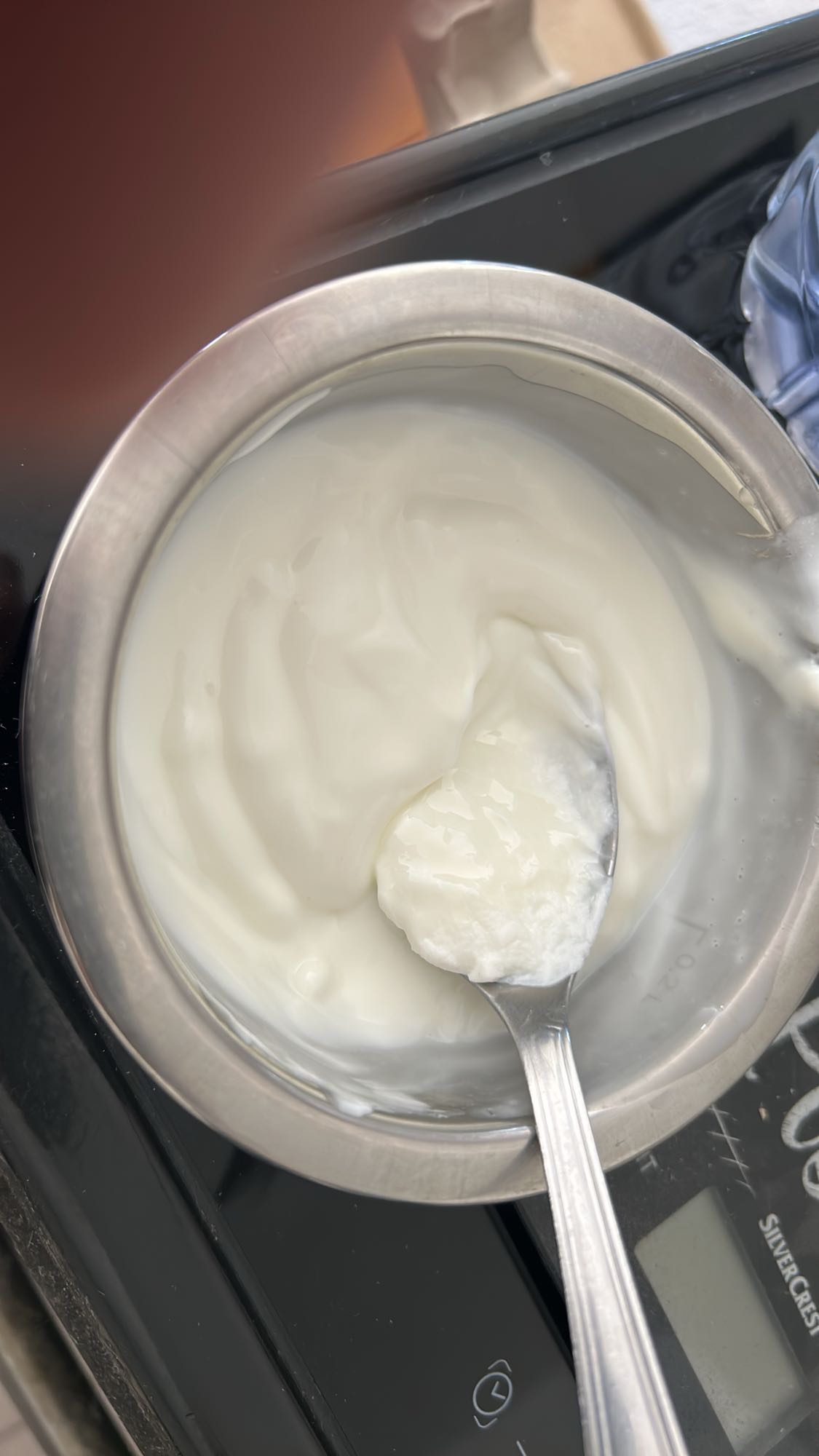 Skyr avec sirop d'agave