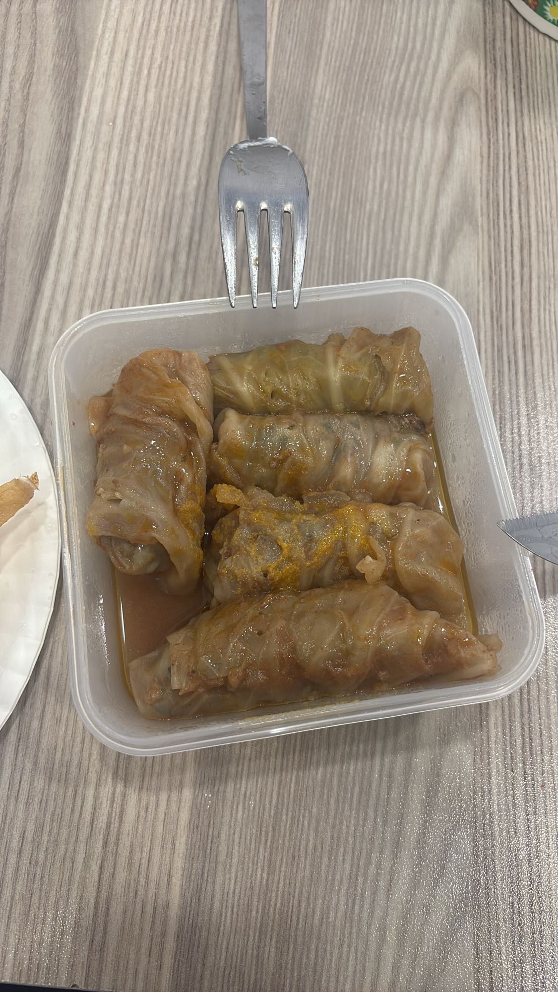 Stuffed cabbage rolls