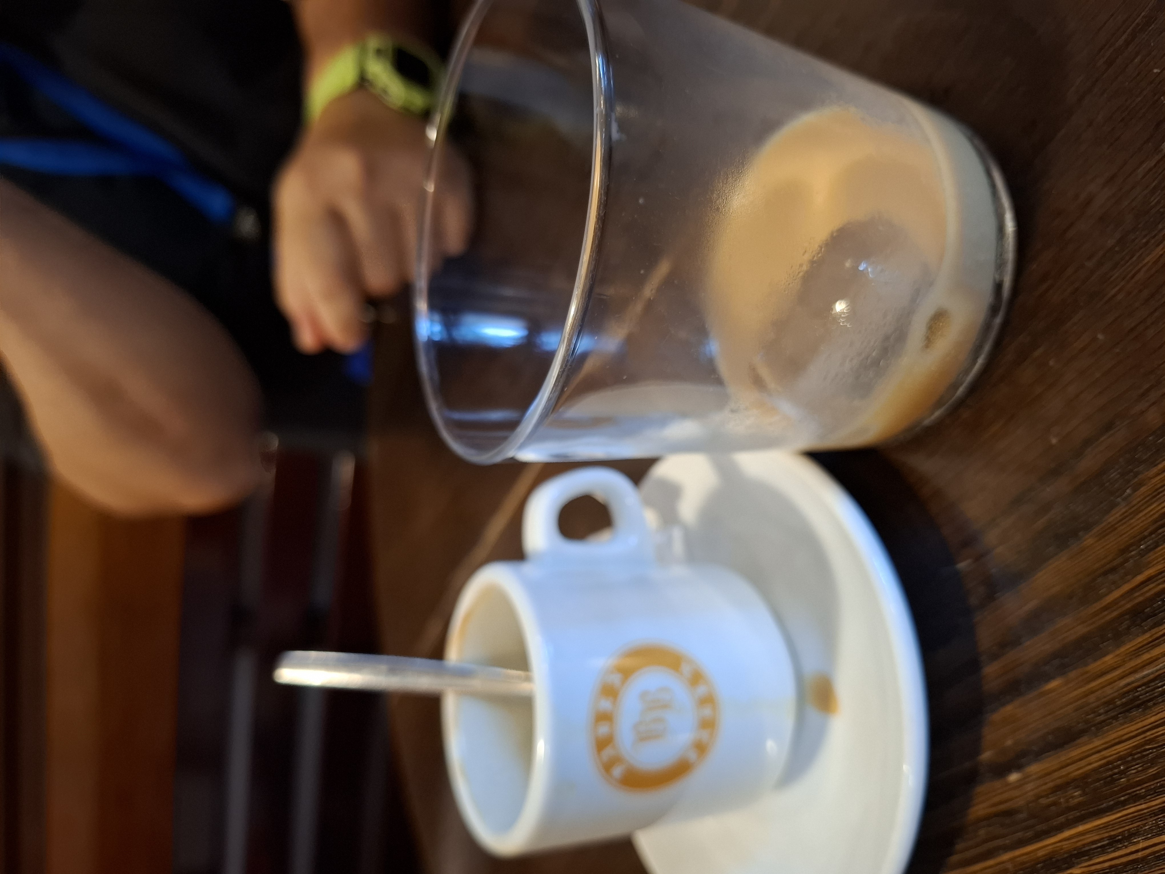 Café solo y cortado