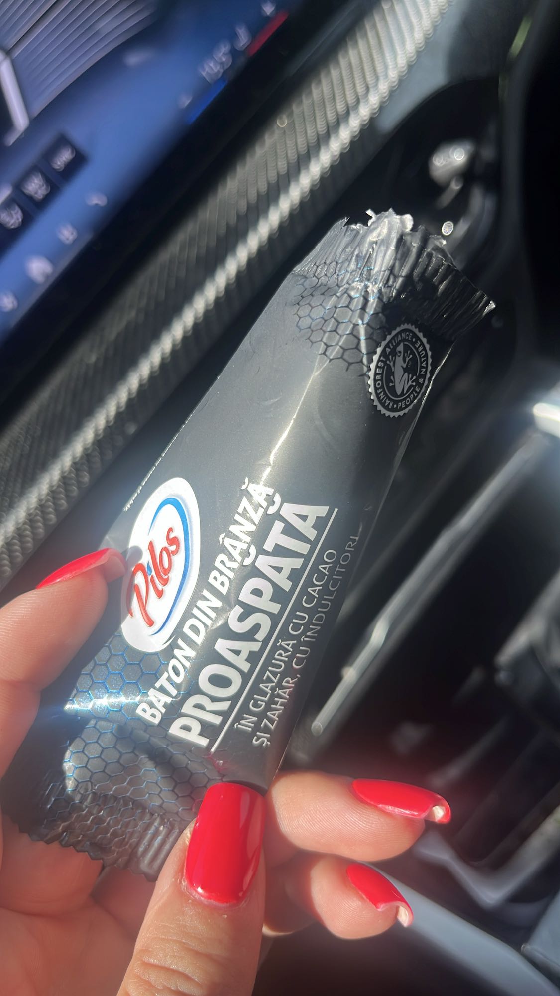 Baton brânză glazurat