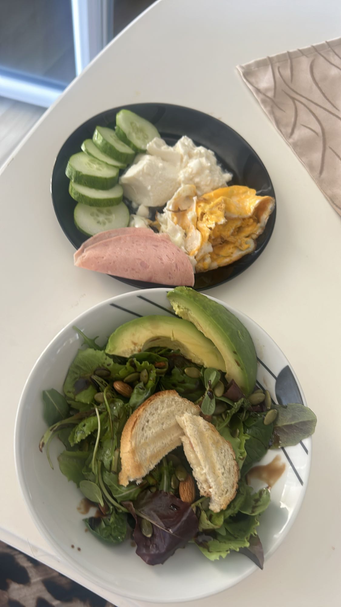 Egg Salad & Greens Plate