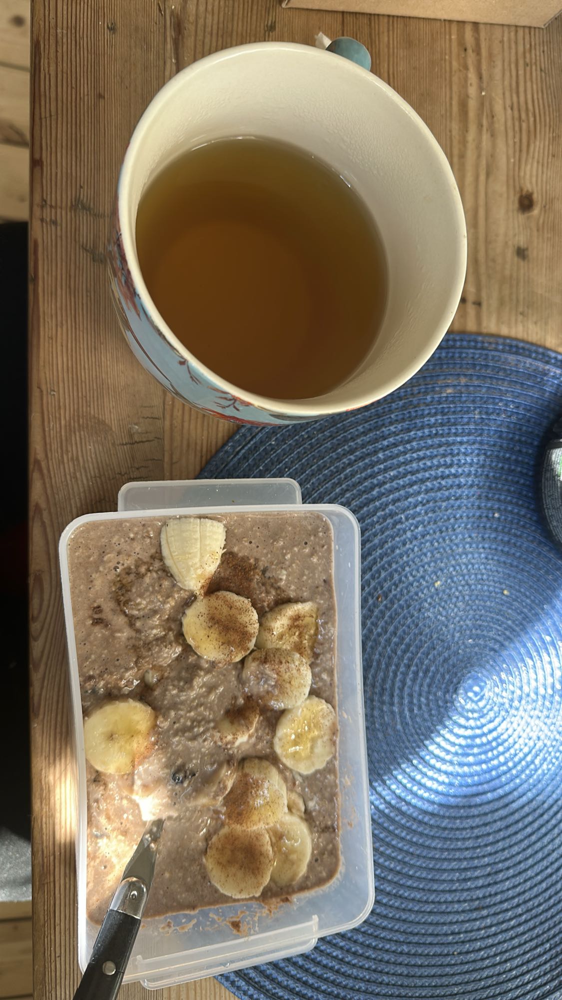 Havregrynsgröt med banan