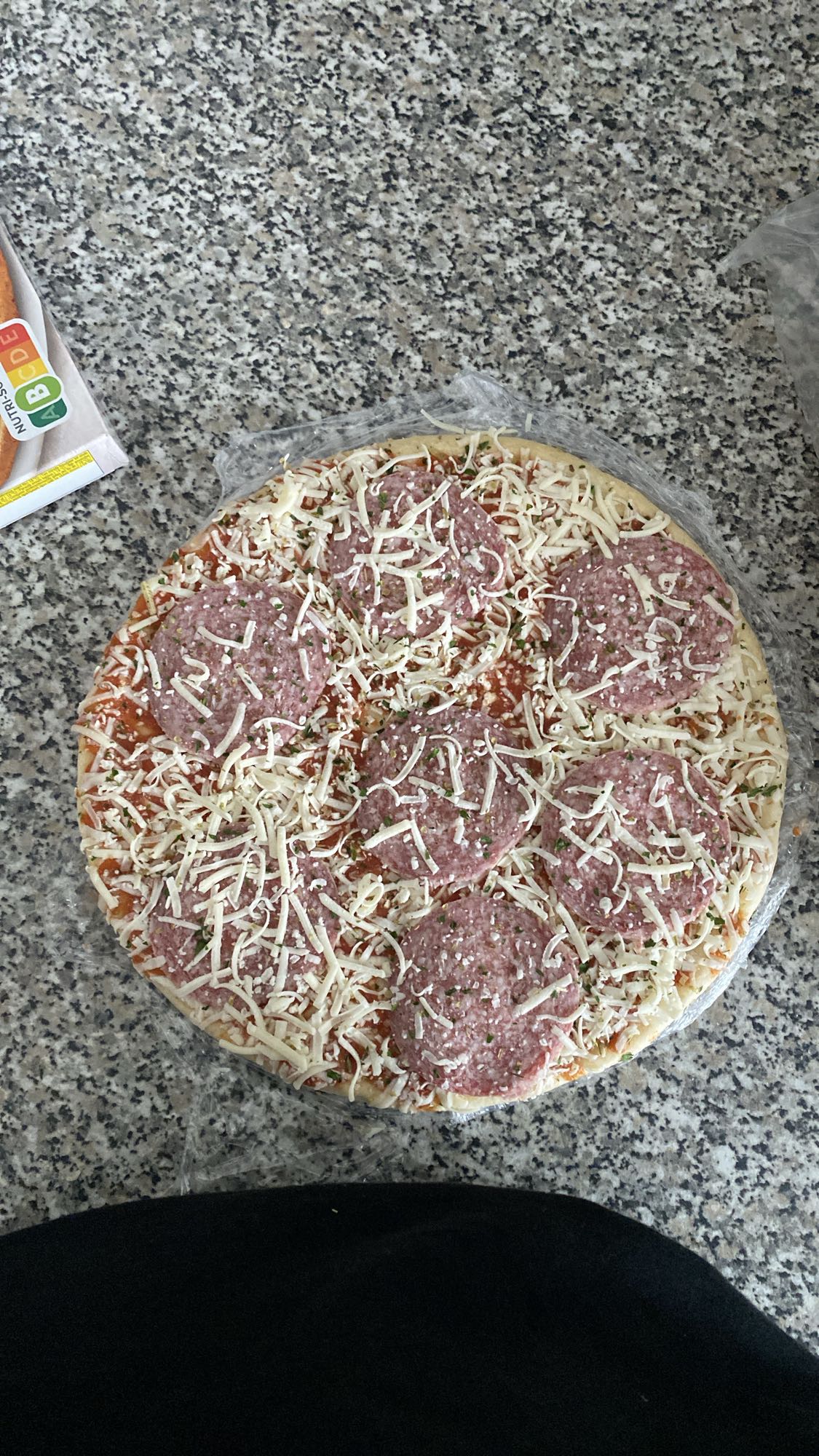 Salami Cheese Pizza