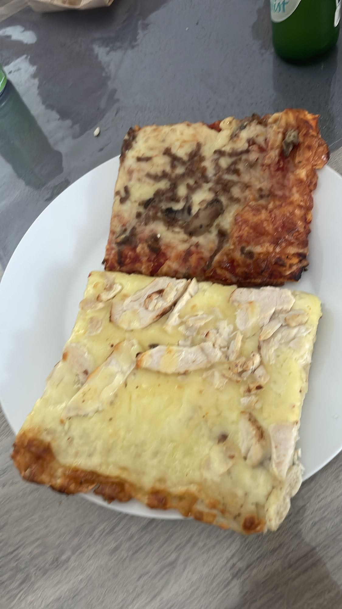 Tranches de pizza