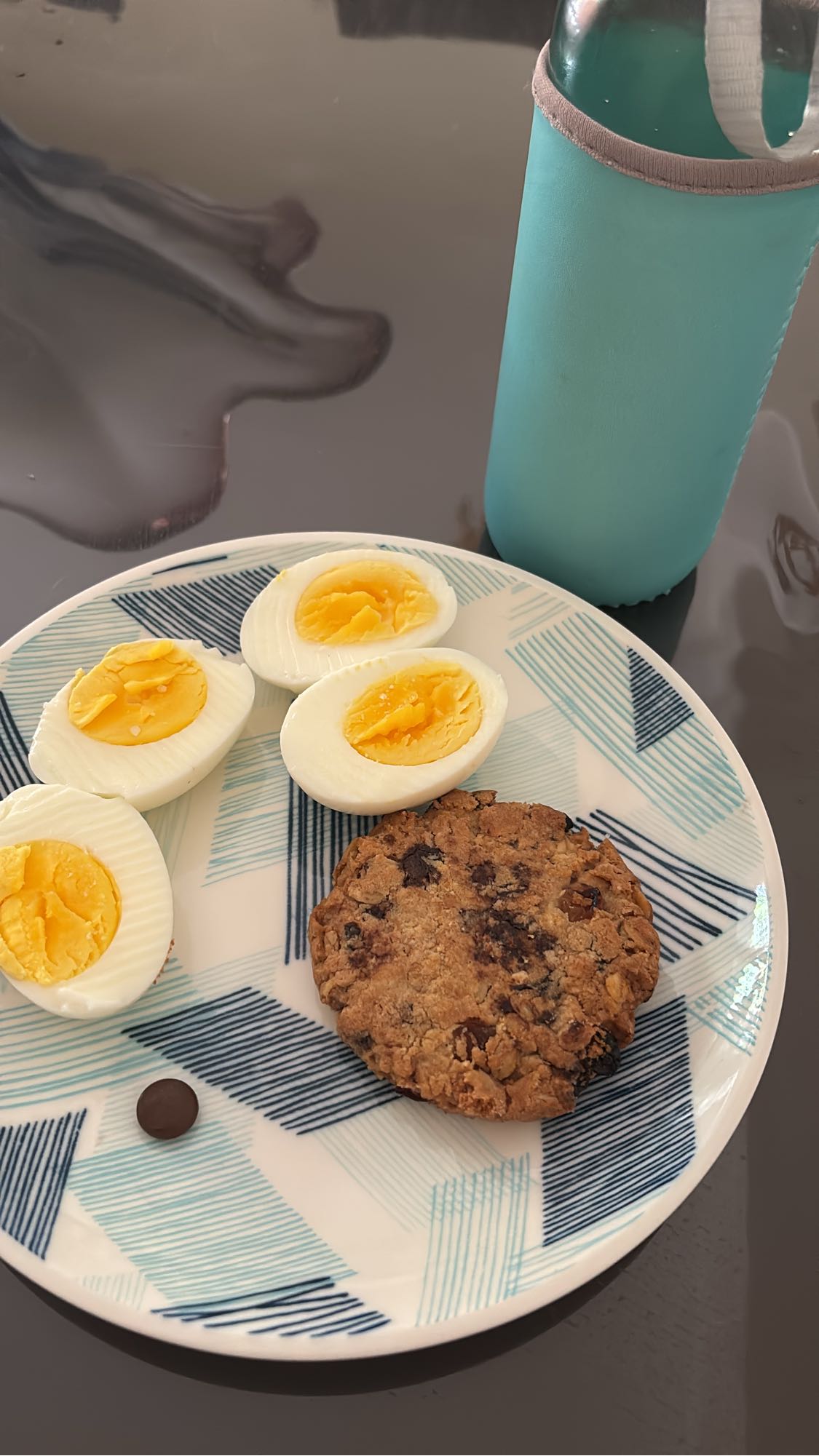 Eggs and Cookie Plate