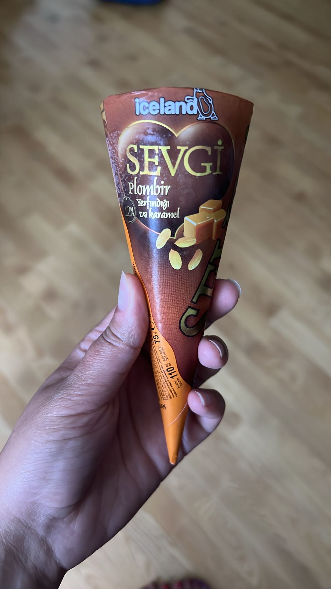 Peanut Caramel Ice Cream