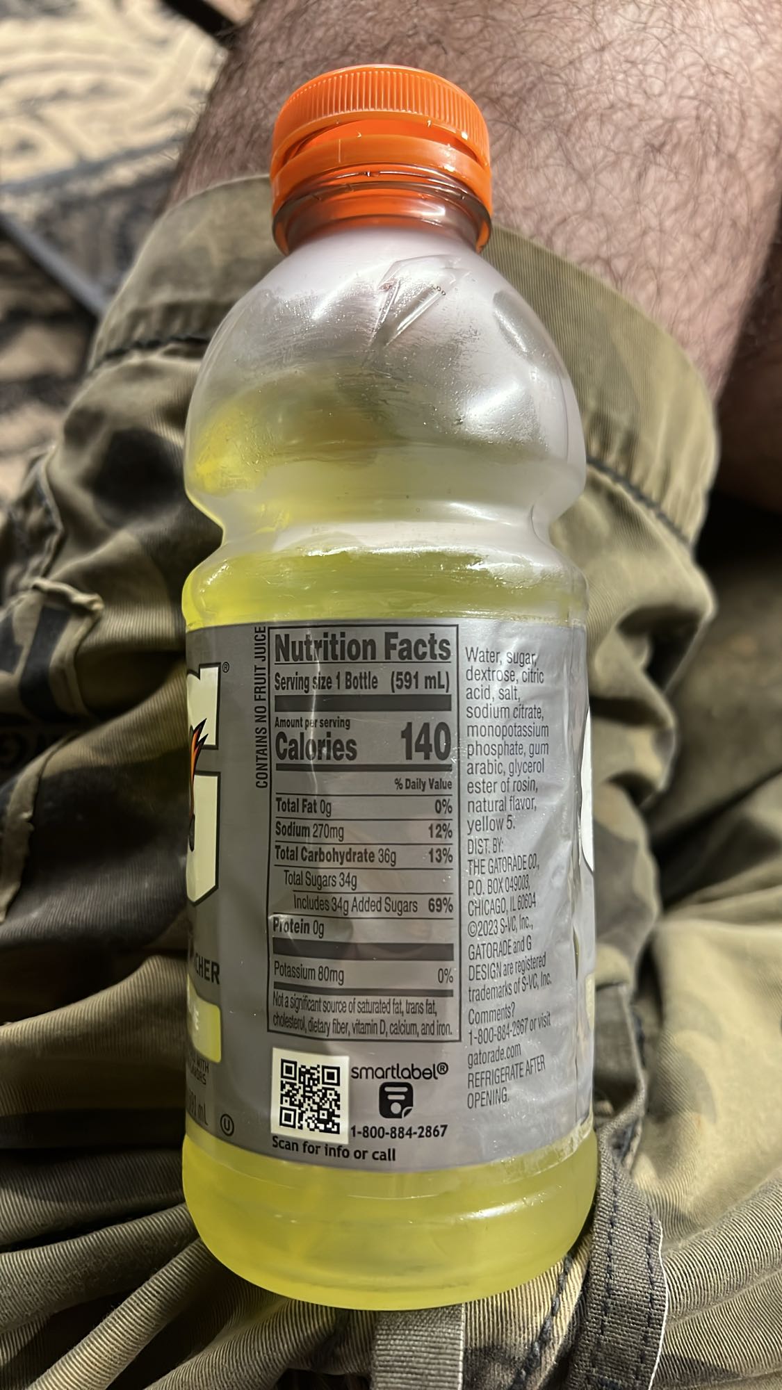 Lemon-Lime Sports Drink