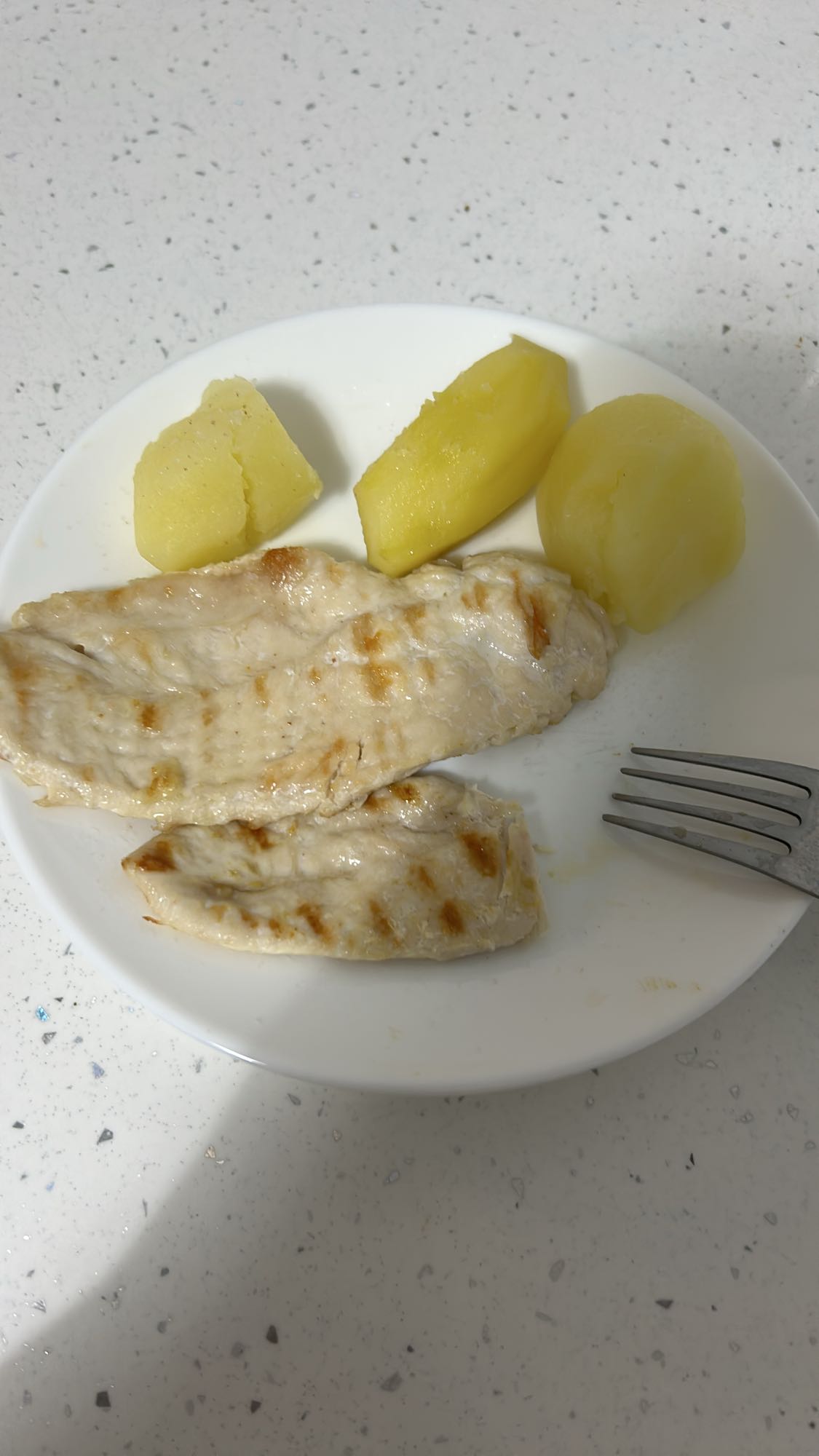 Piept de pui cu cartofi