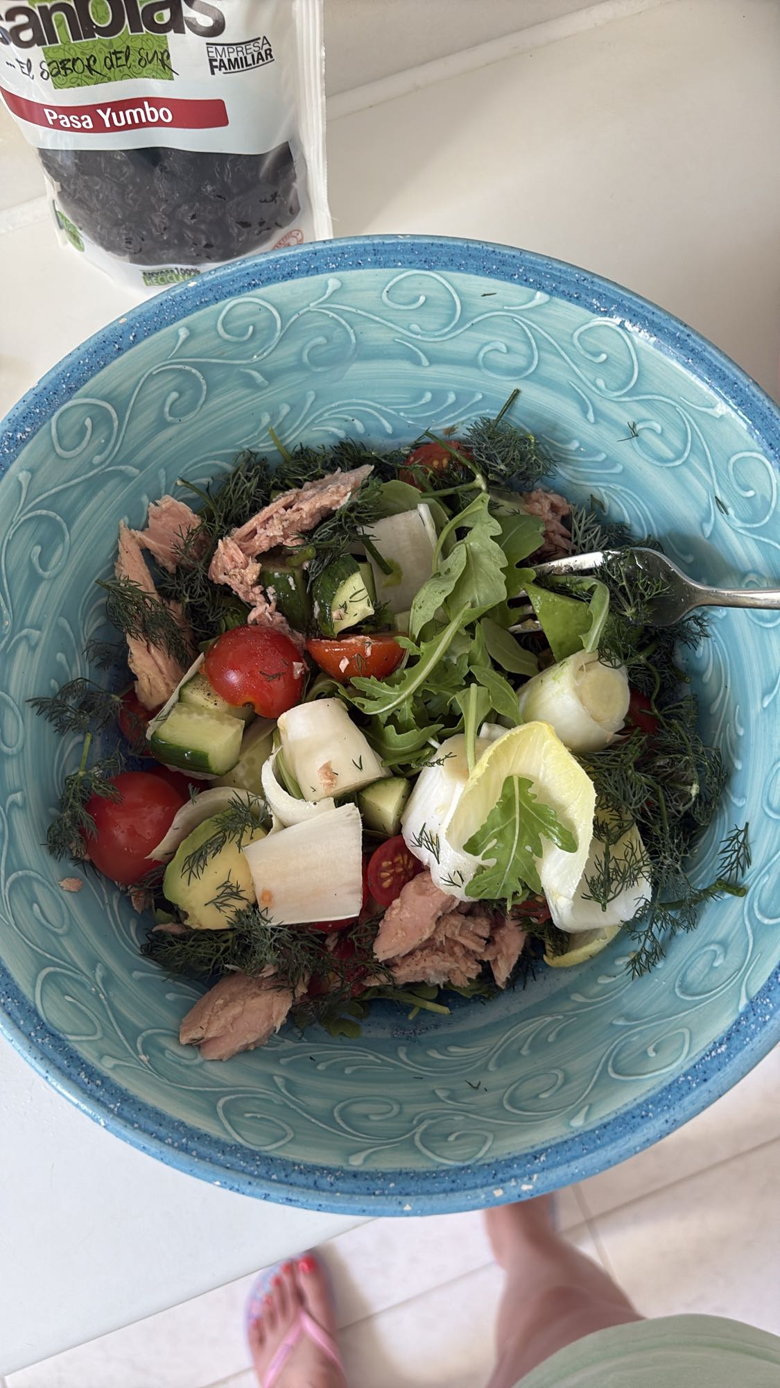 Tuna Veggie Salad