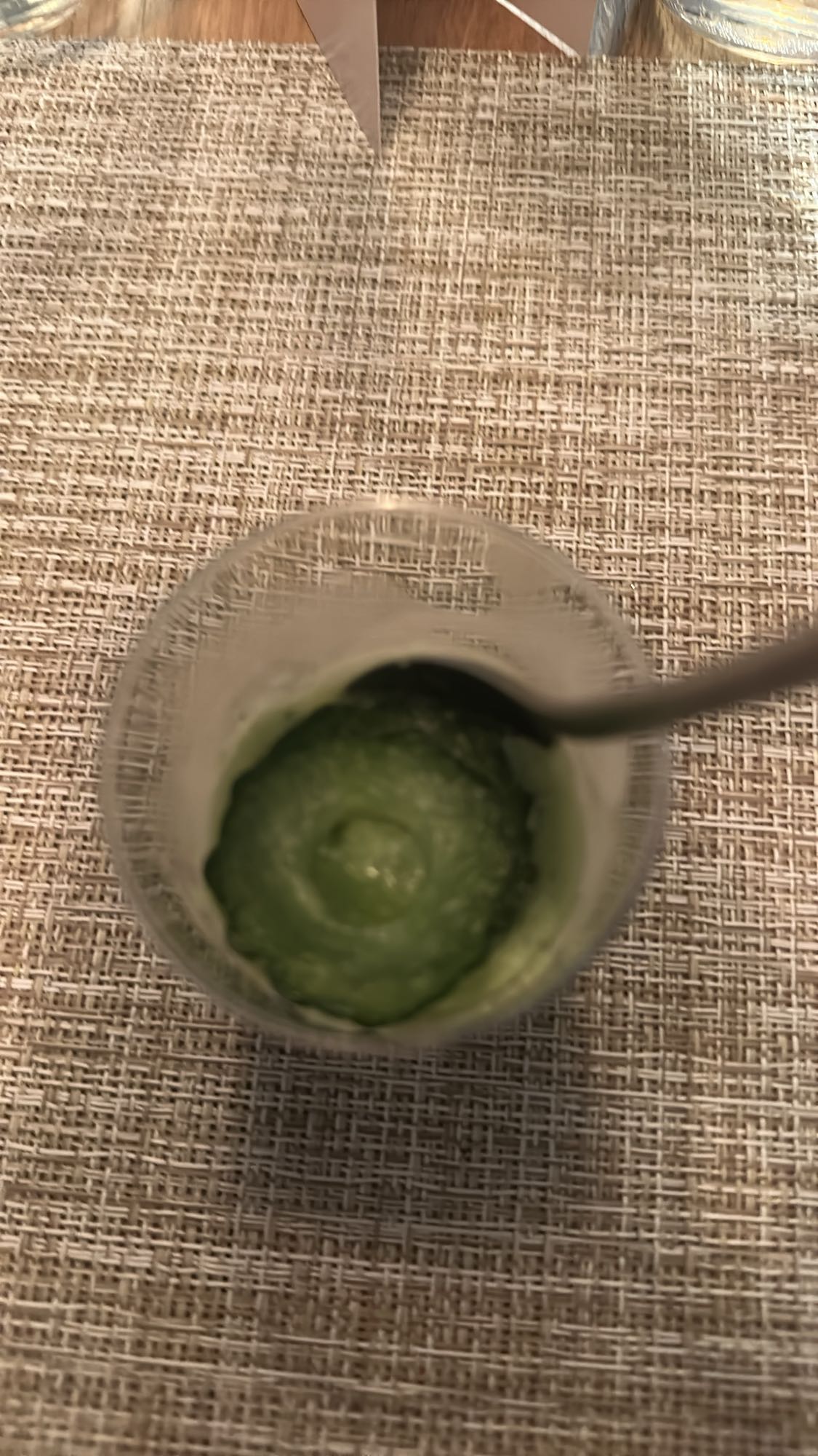 piure de avocado