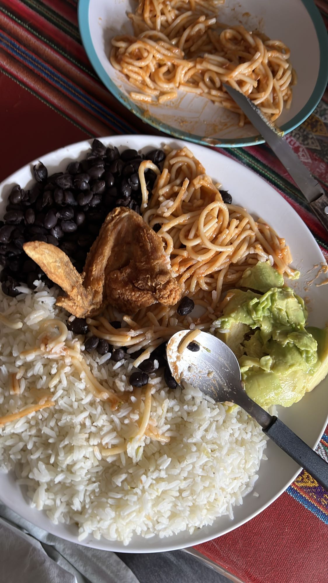 Plato mixto con pollo