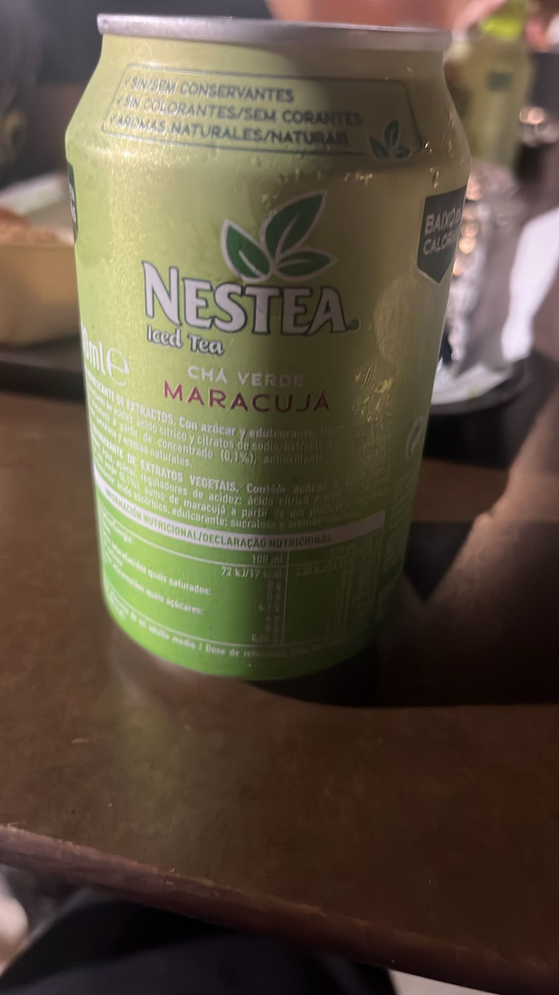 Té verde maracuyá