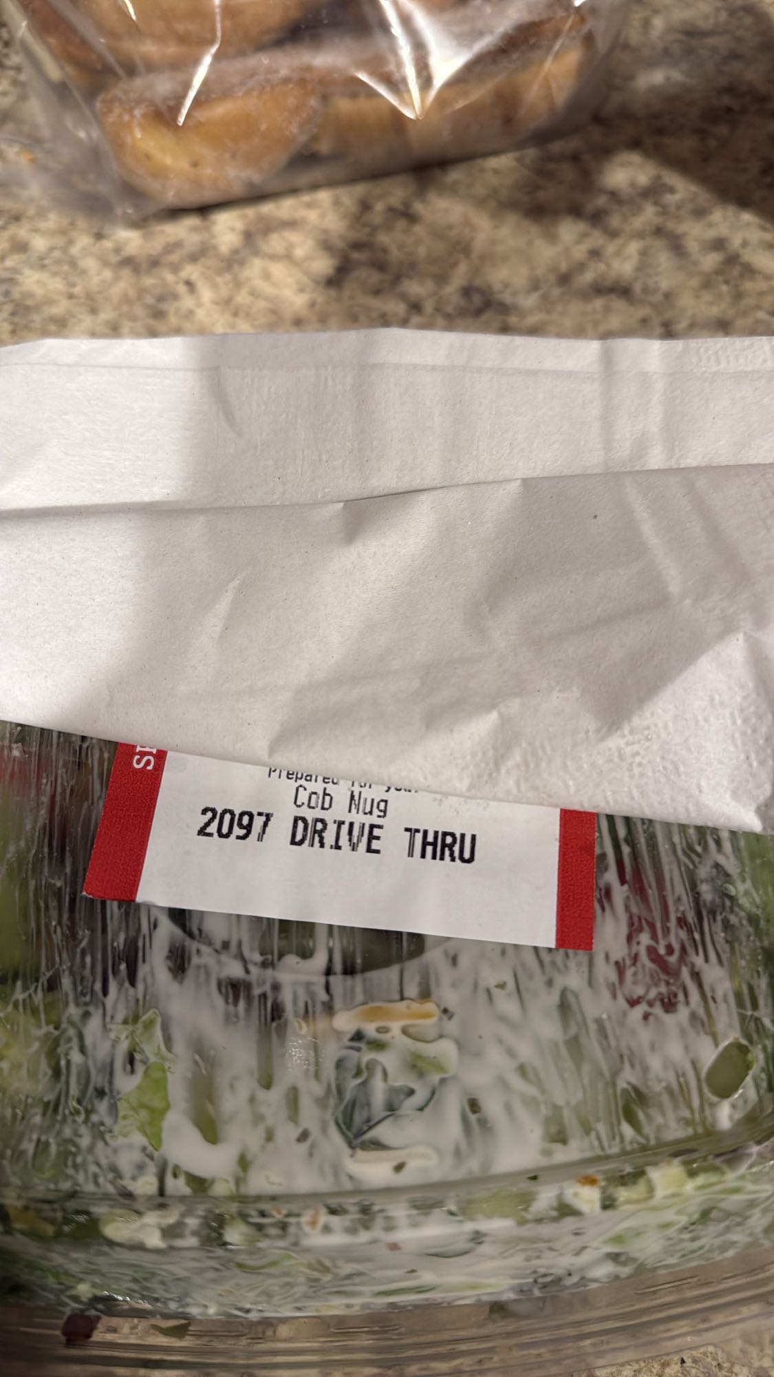 Cobb Salad with Nuggets