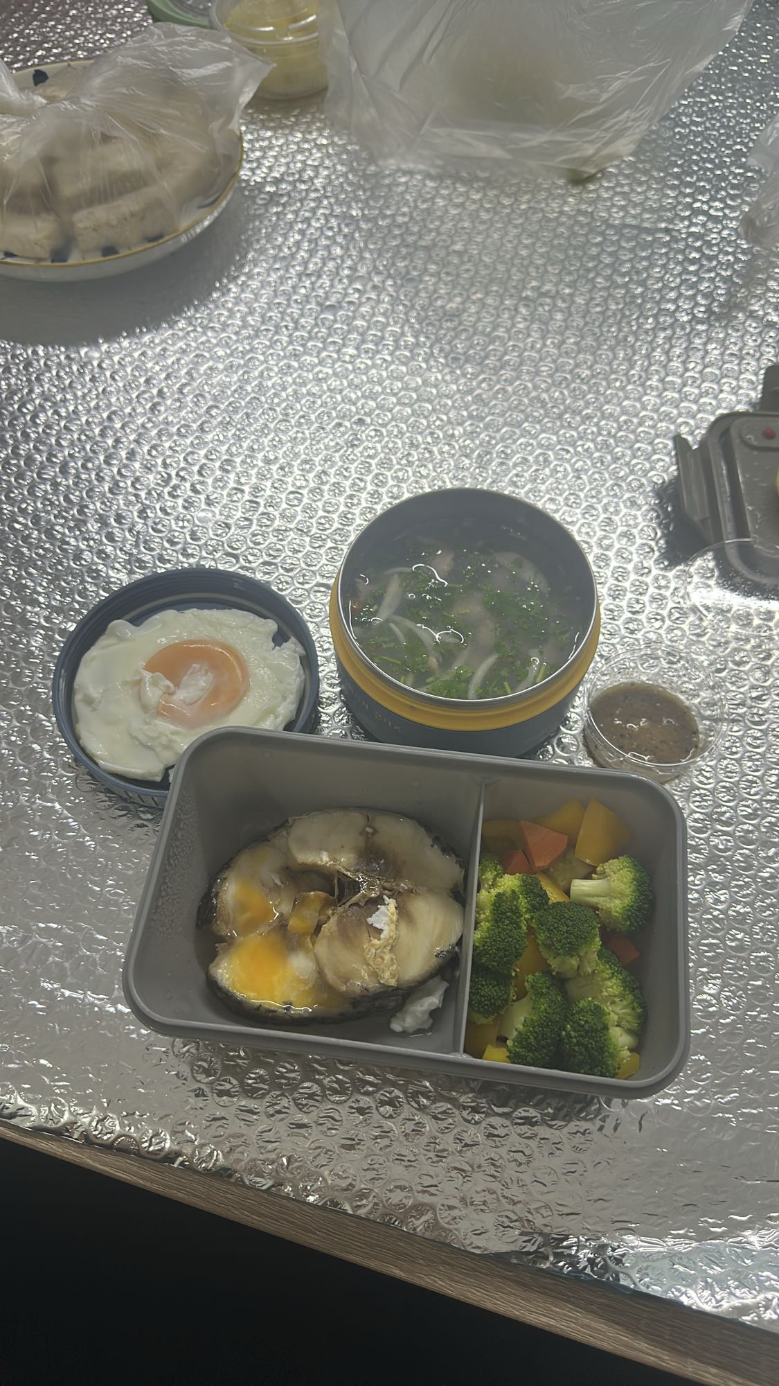 Fish Veggie Lunch Set