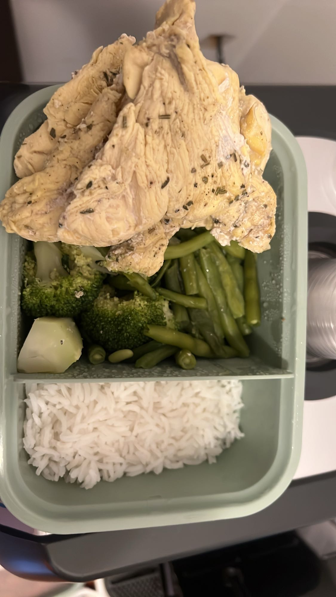 Tavuklu sebzeli pilav