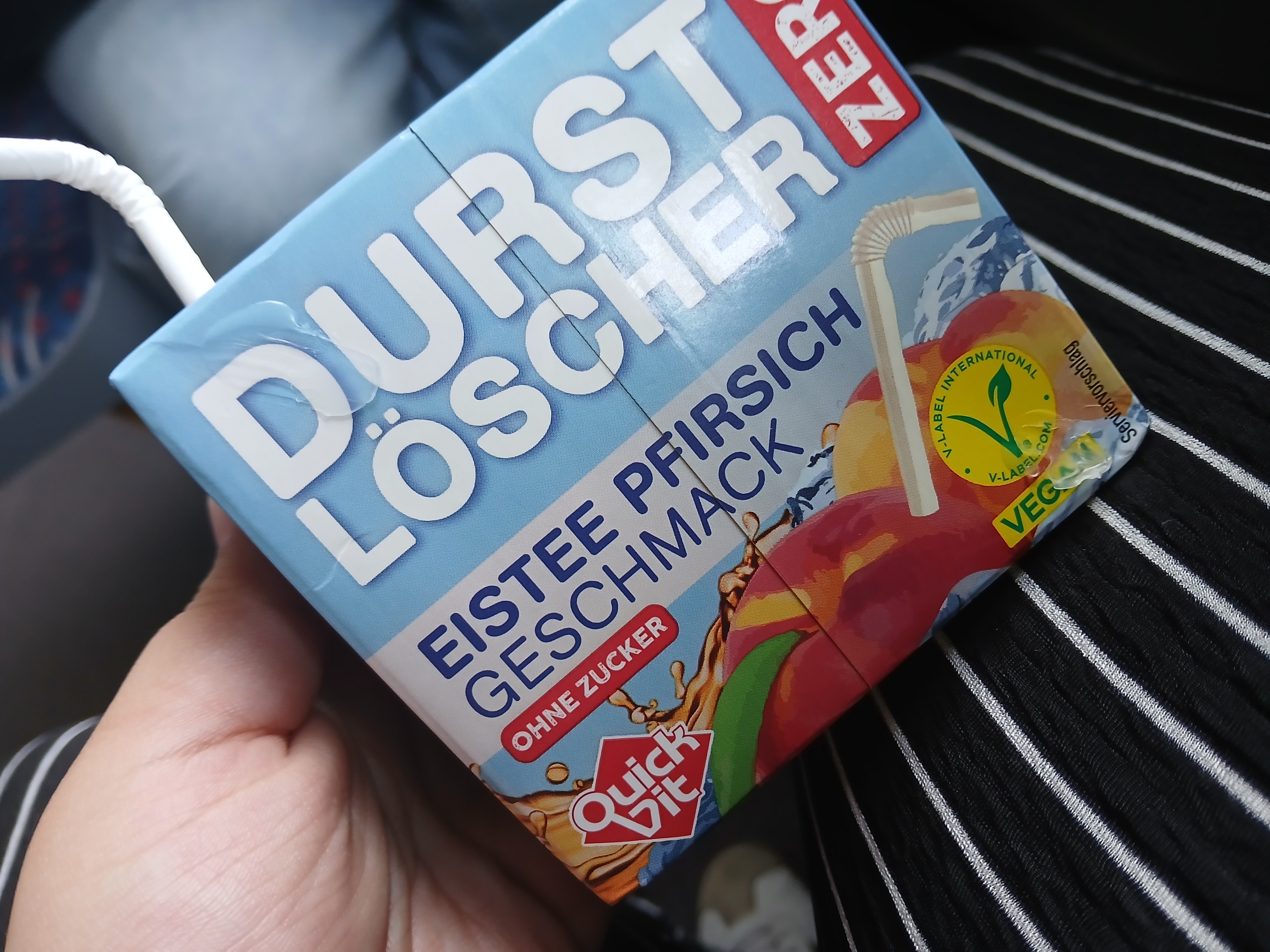 Pfirsich Eistee Zero