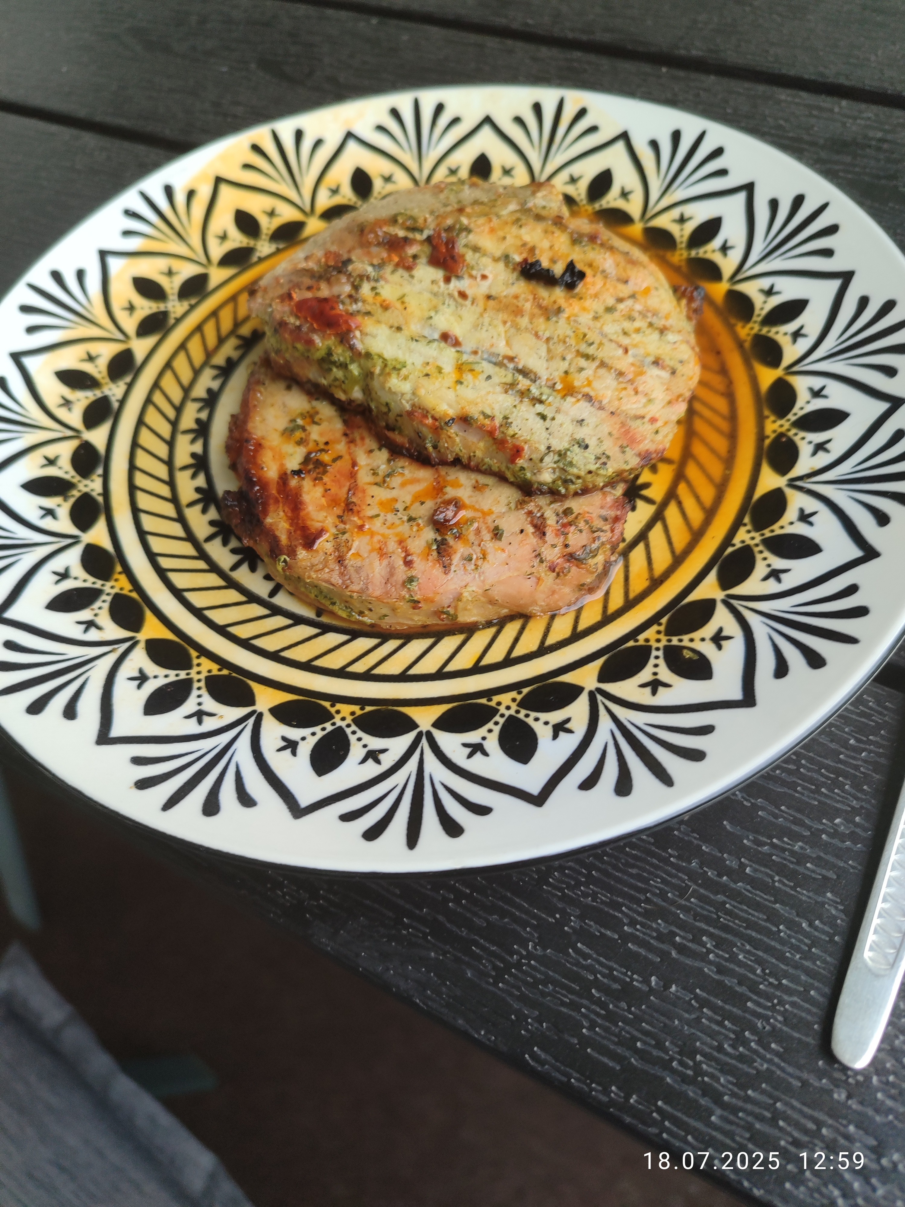 Gegrilde gekruide kipfilet