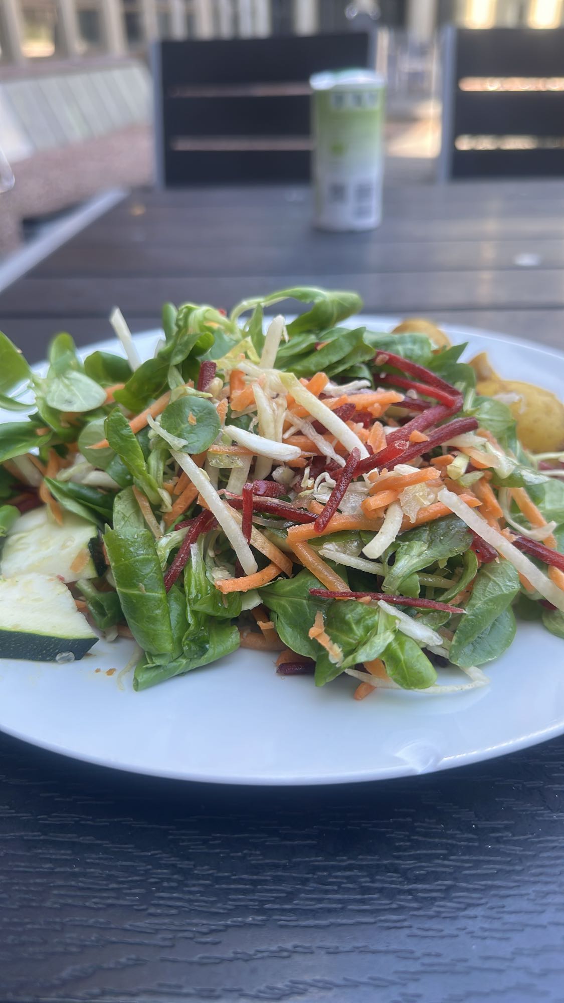 Grönsallad med rotfrukter