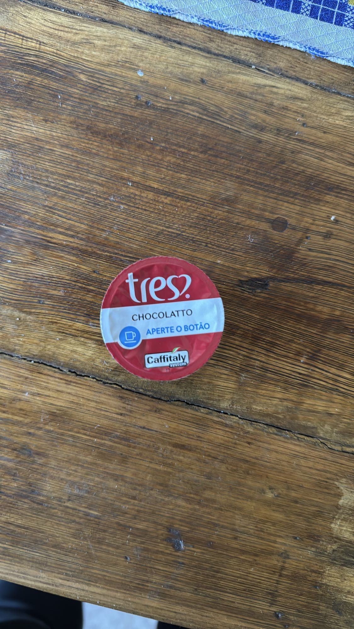 Cápsula de chocolate quente