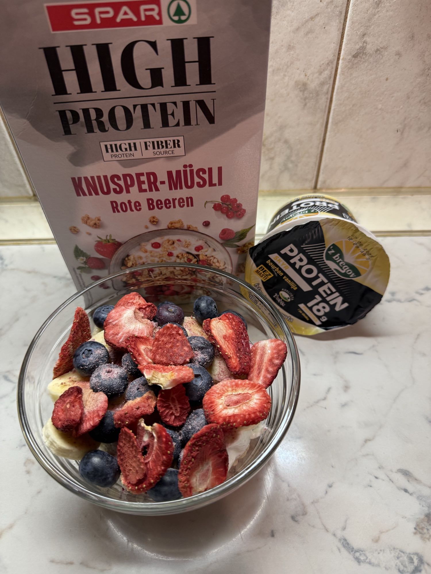 Protein Muesli Yogurt Bowl