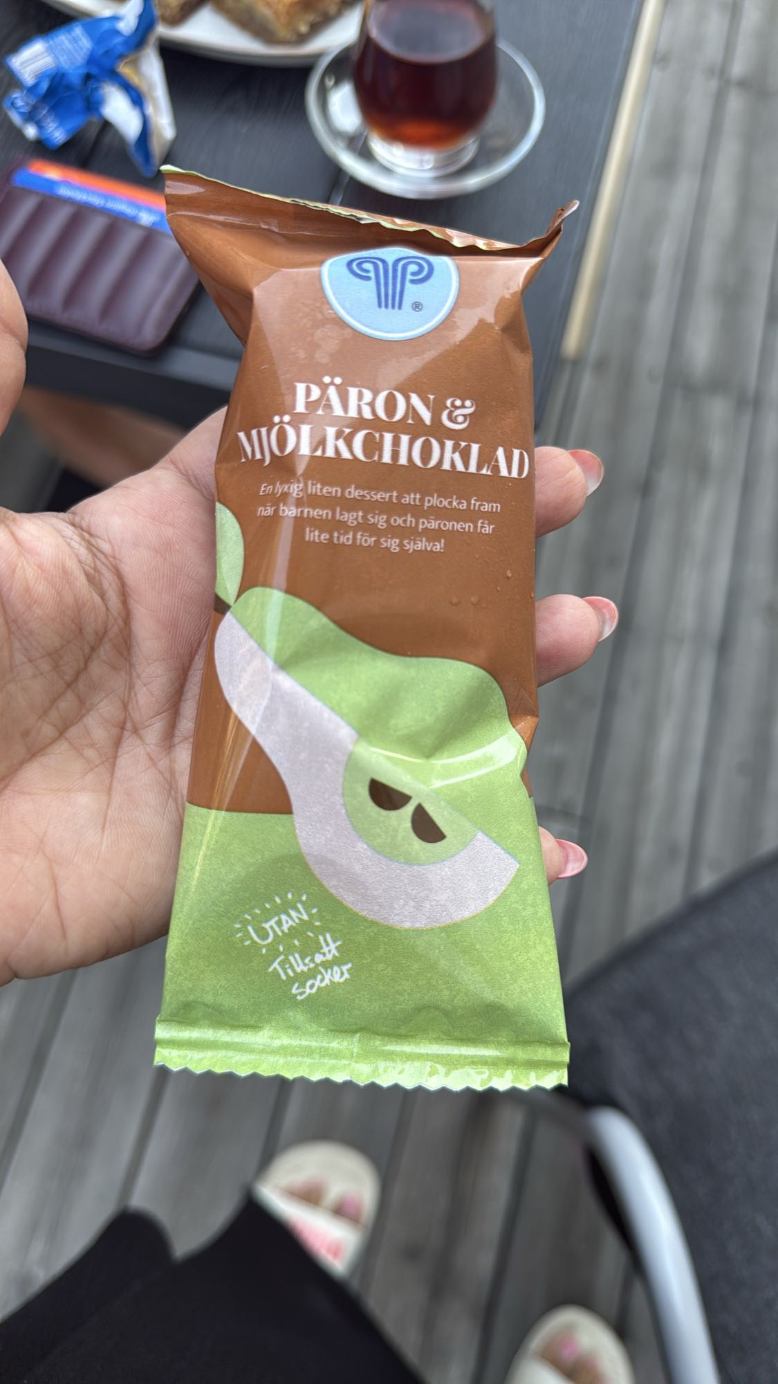 Päron & mjölkchoklad