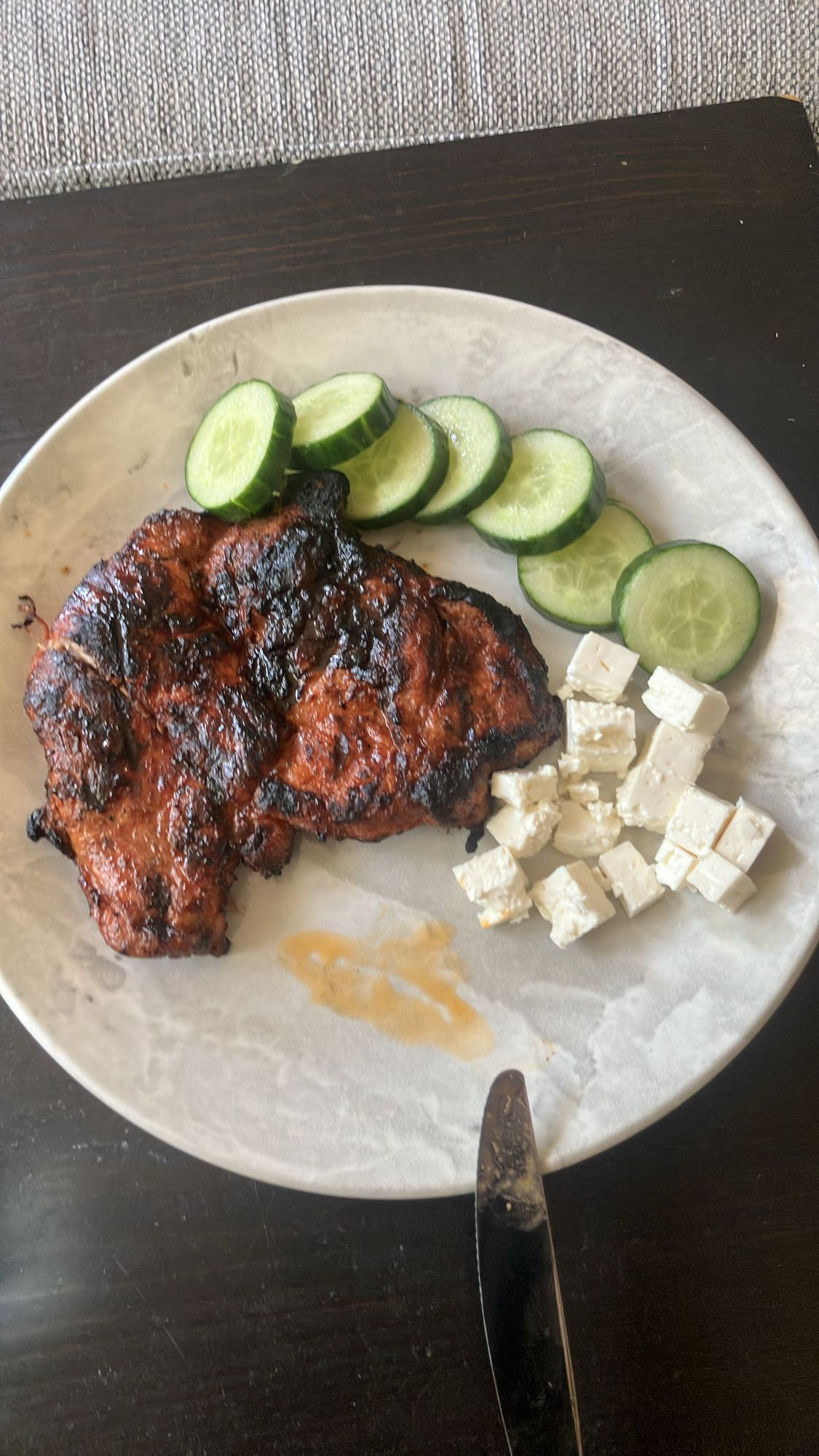 Kyckling med gurka & feta