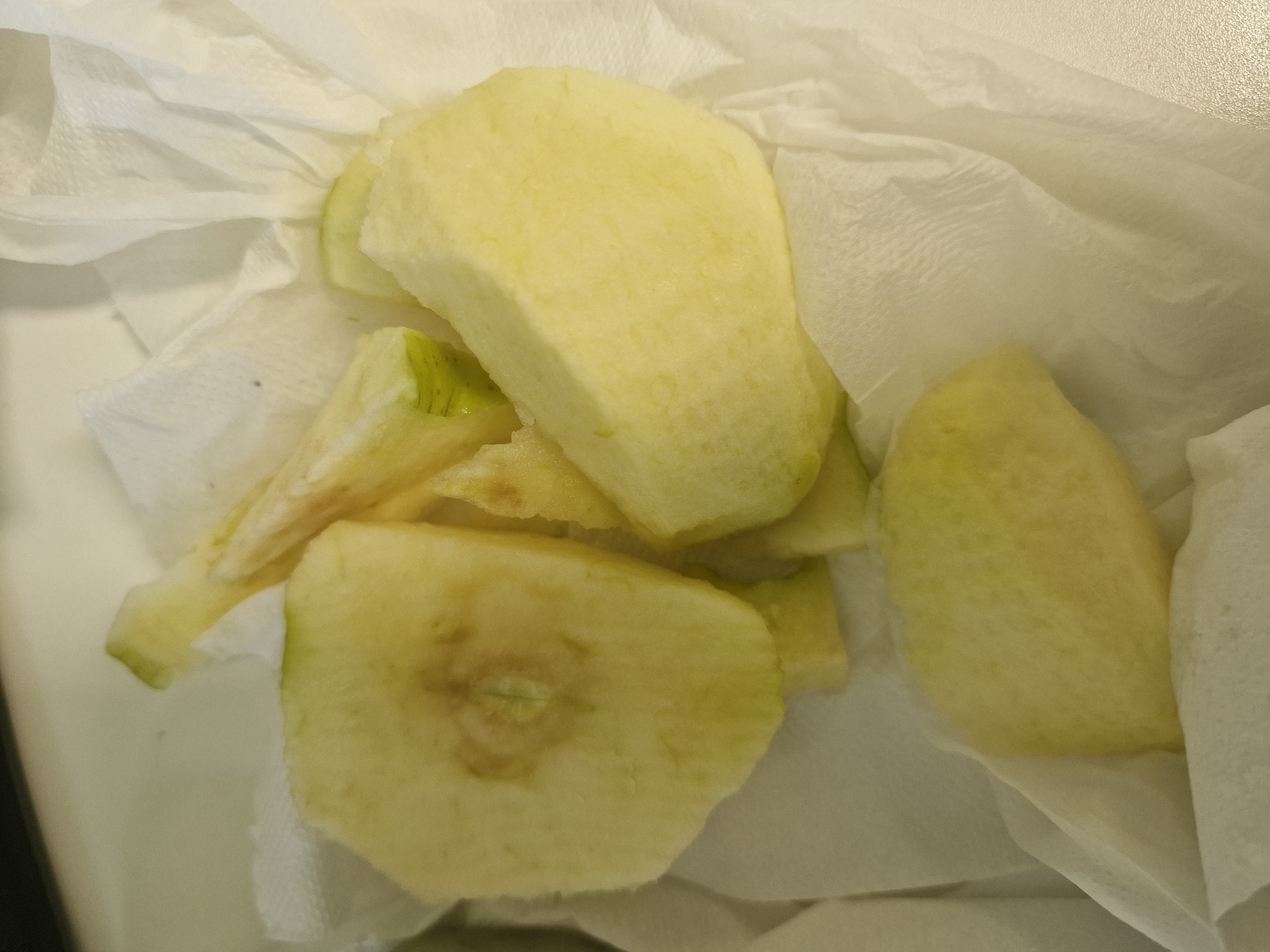 Pommes épluchées