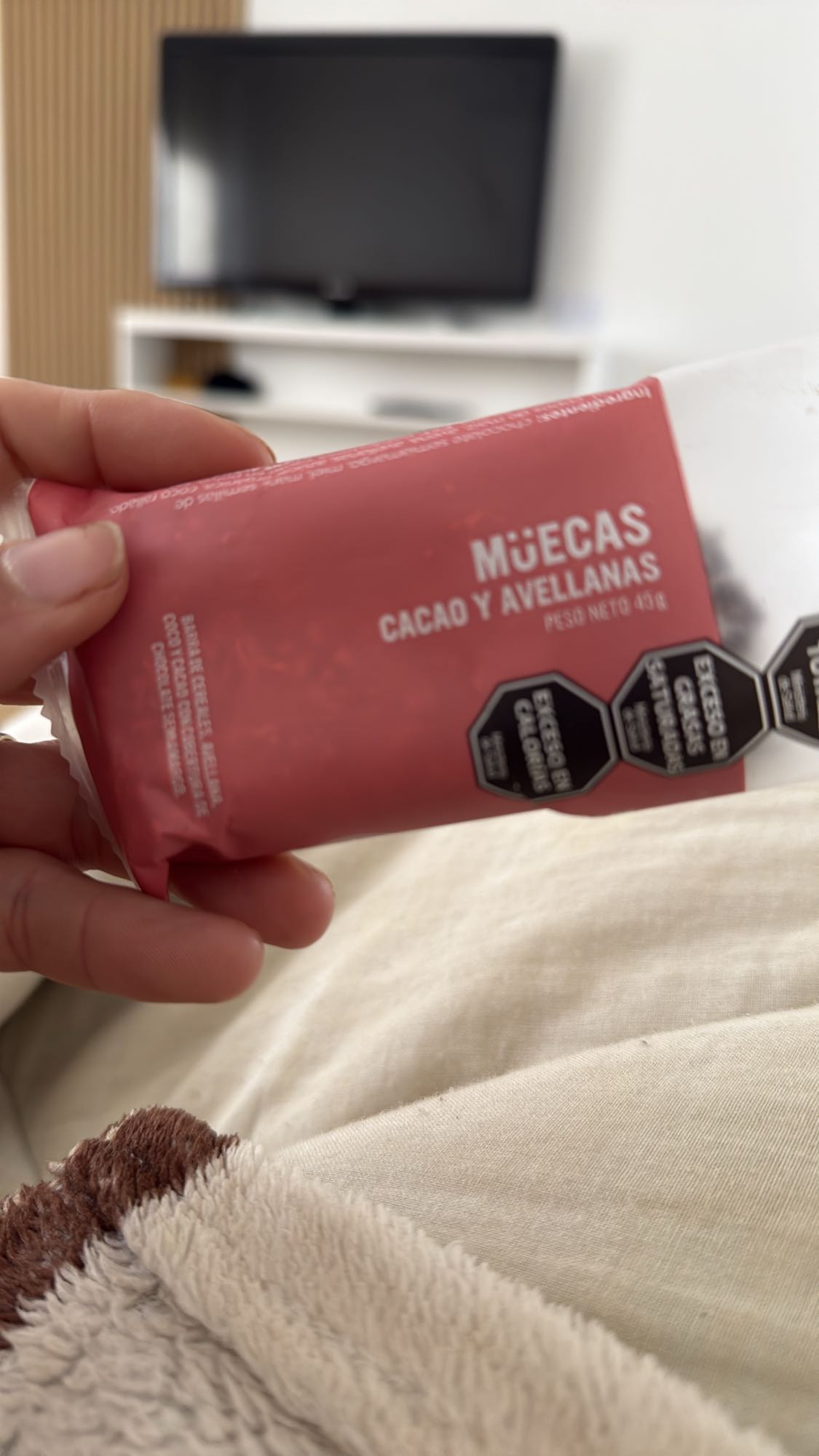 Müecas cacao y avellanas