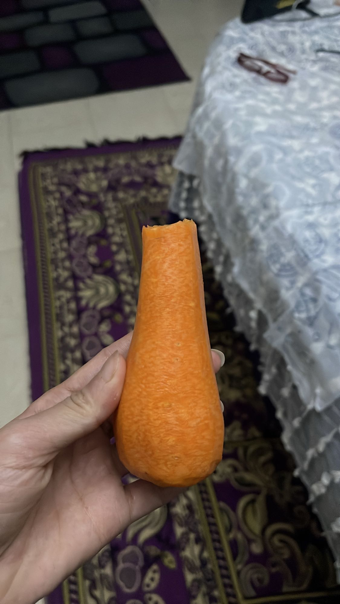 Raw Carrot Snack