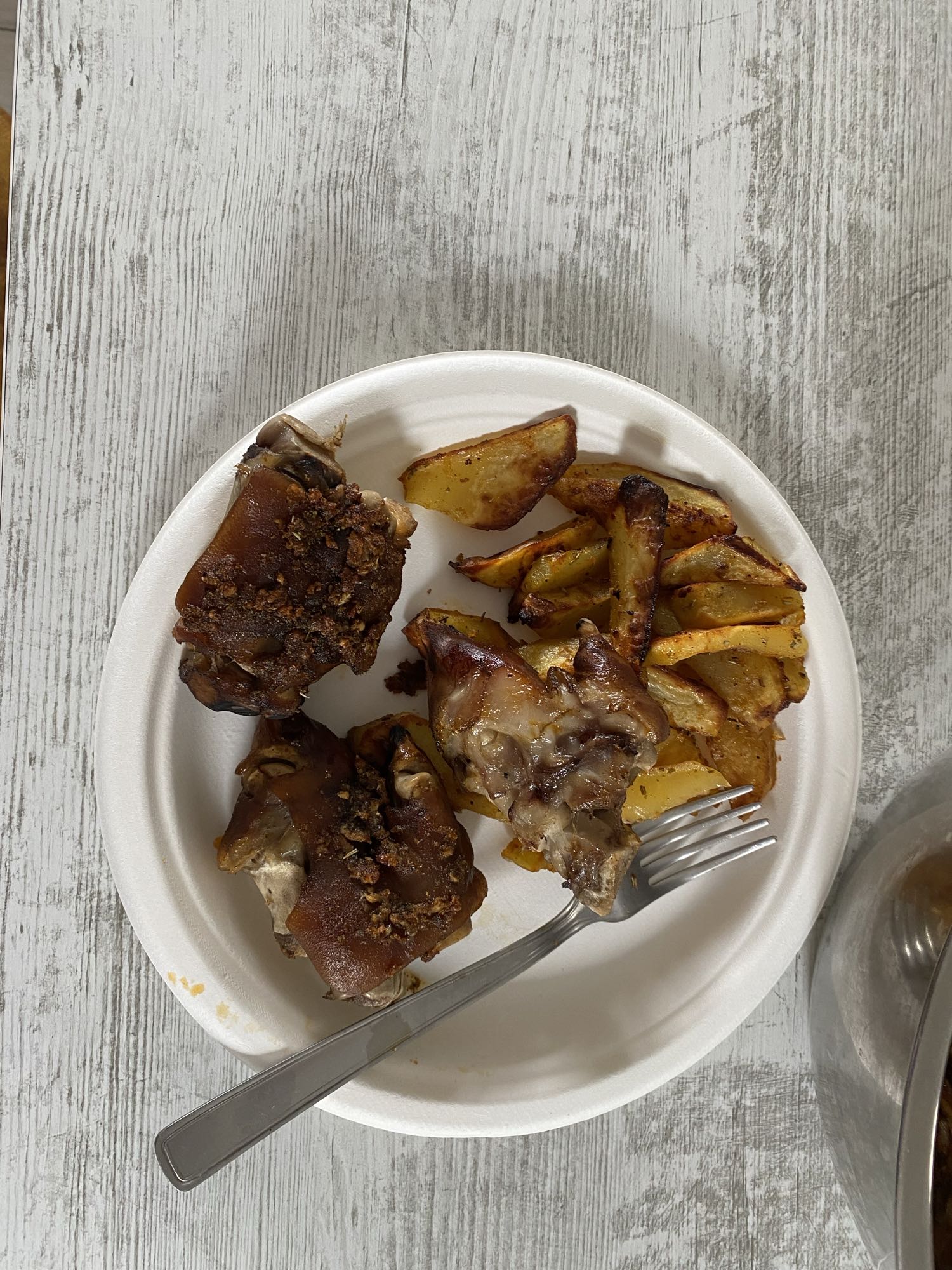 Ciolan cu cartofi la cuptor