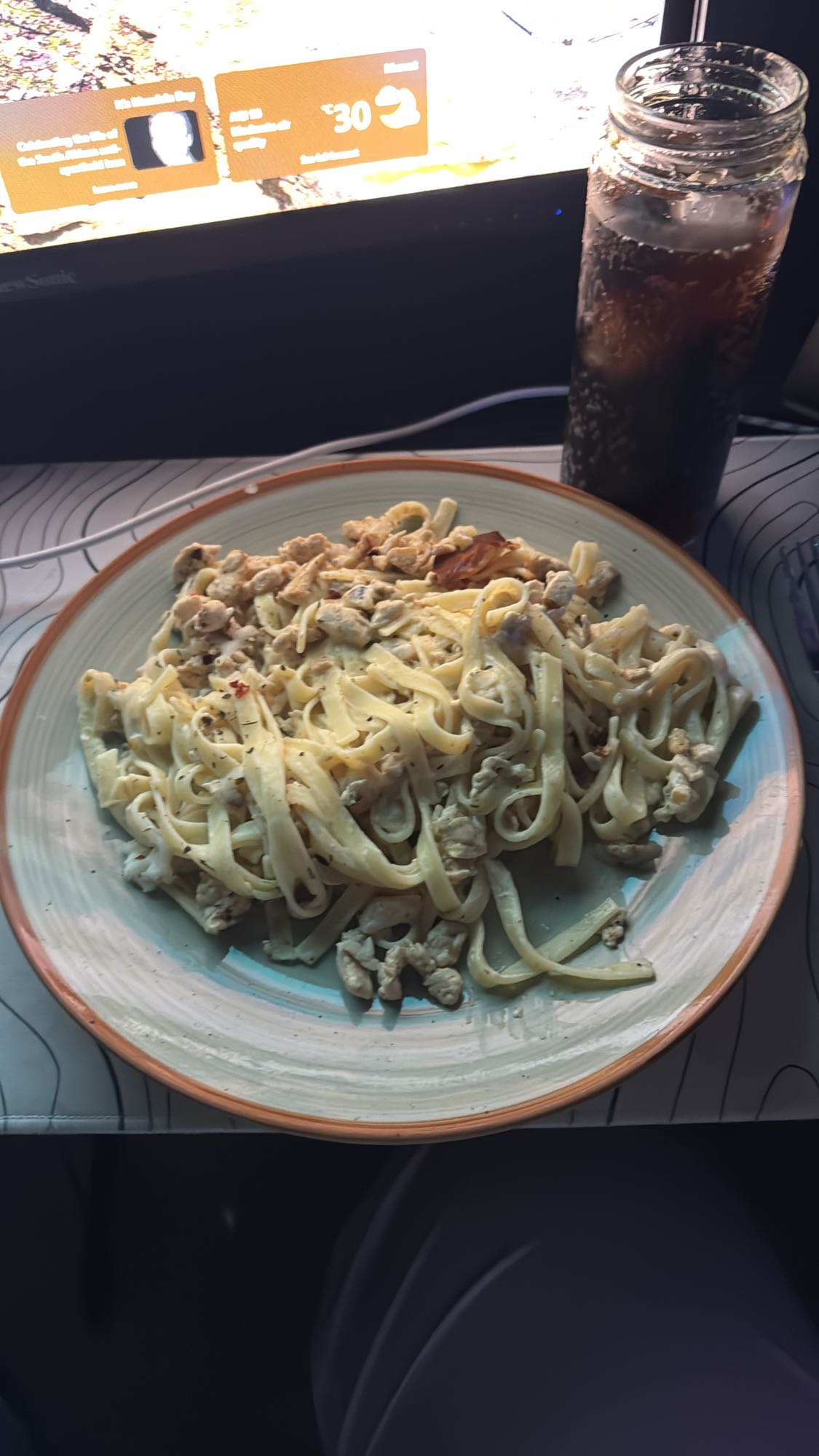 Chicken Pasta with Soda