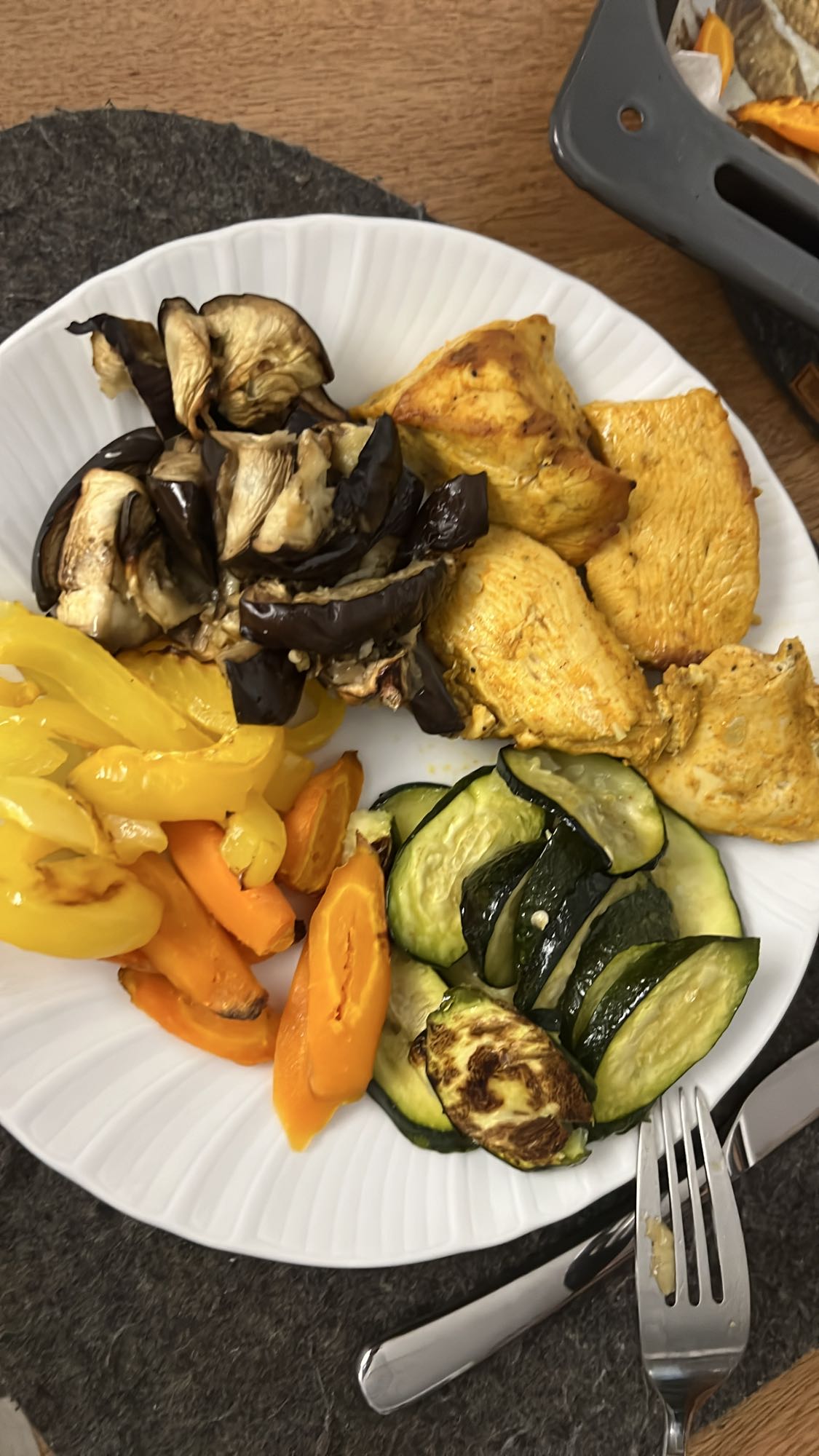 Grilled Chicken & Veggies