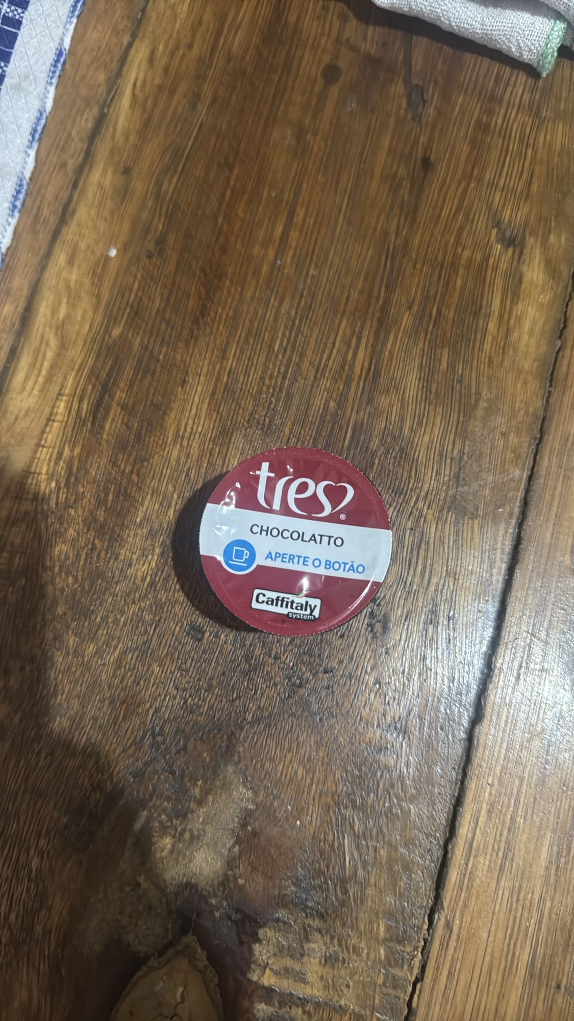 Cápsula Chocolatto Tres
