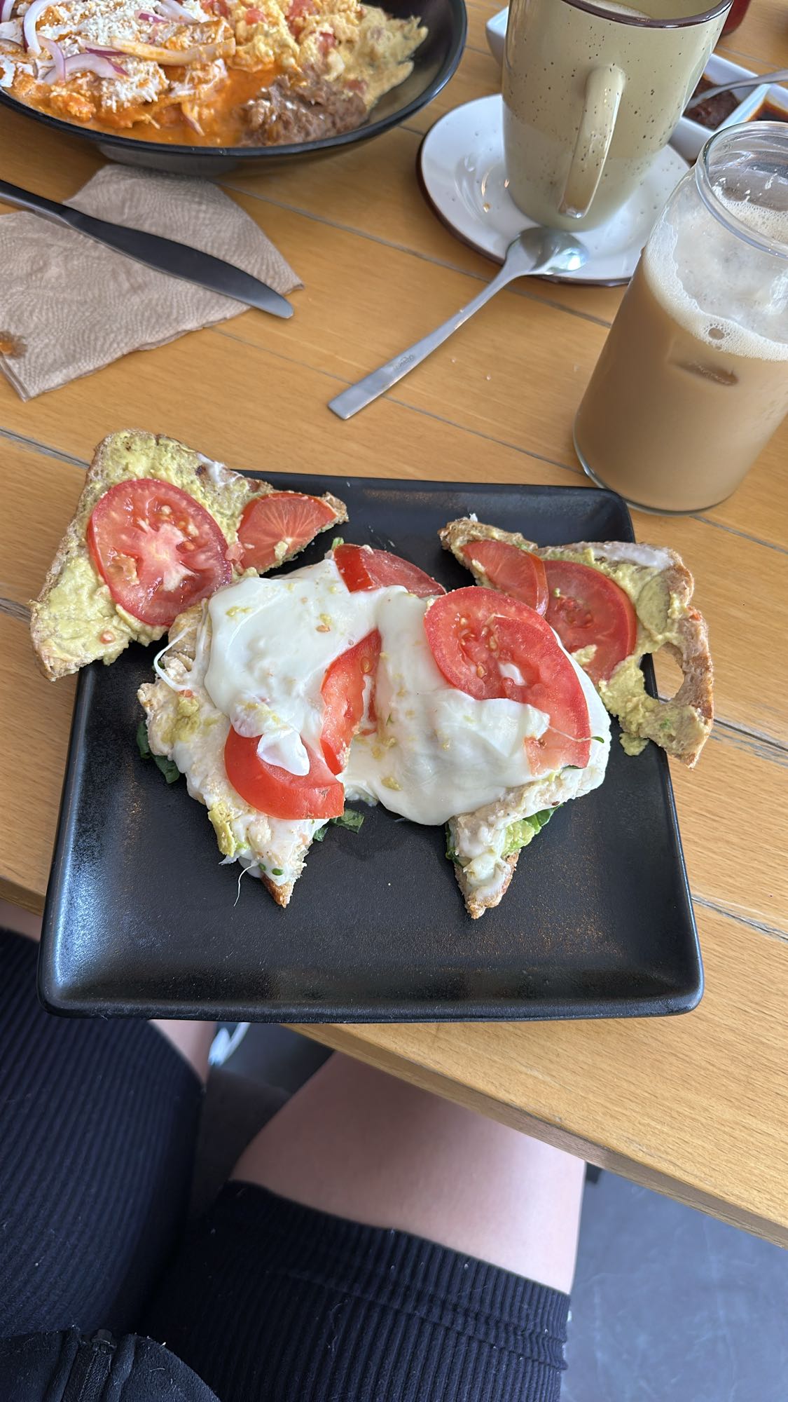 Tostadas con aguacate