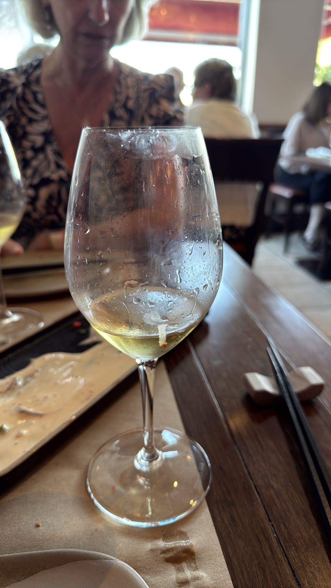 Verre de vin blanc